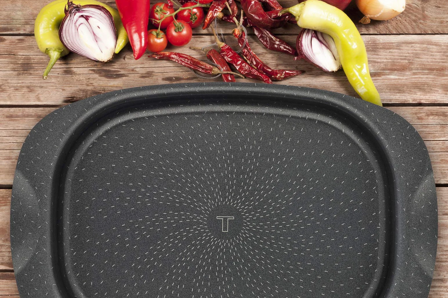 Tefal Sukces naczynie do zapiekanek aluminium czarne 36 x 24 x 5,5 cm