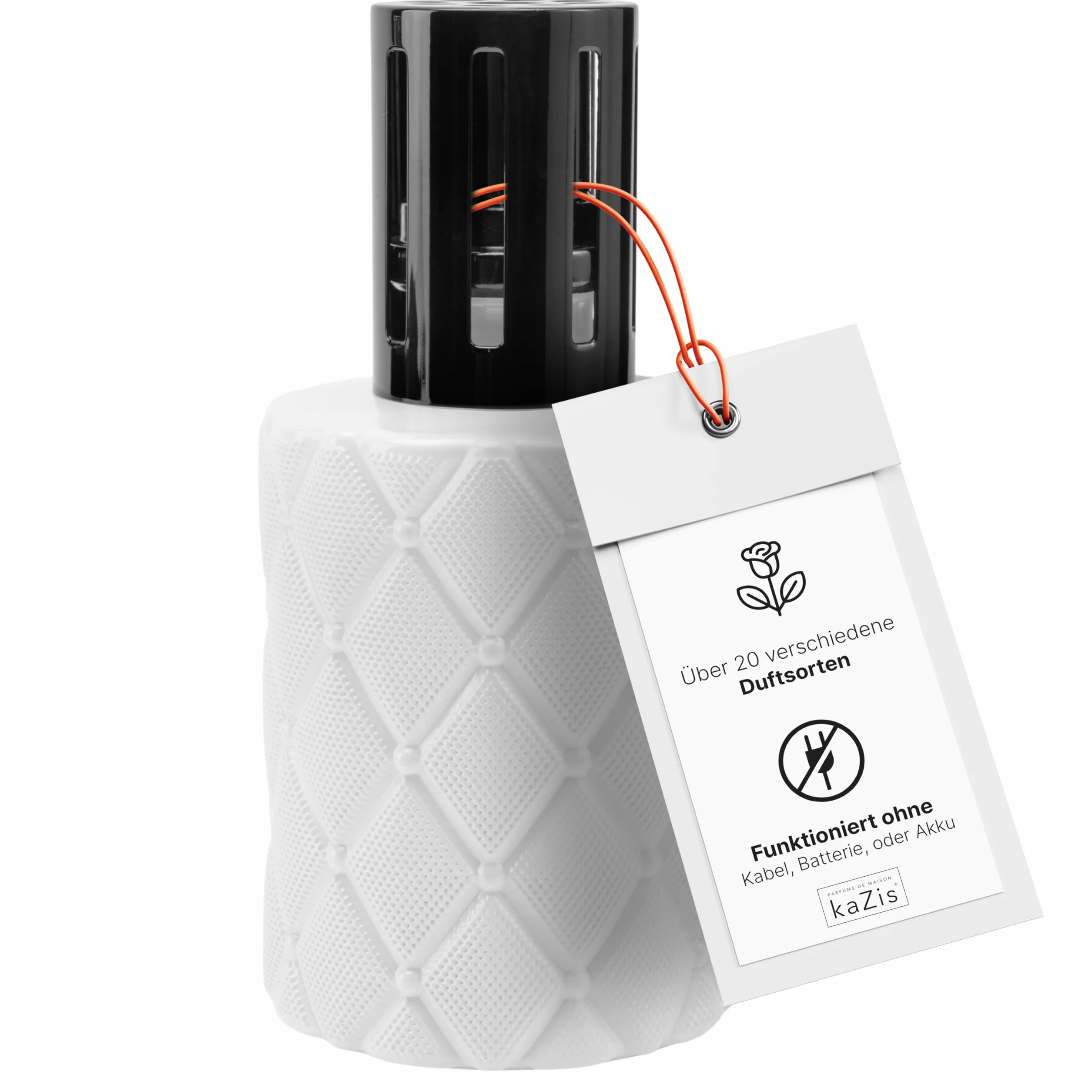 KAZIS® I Lampa katalizyczna Black & White I Lampa zapachowa I