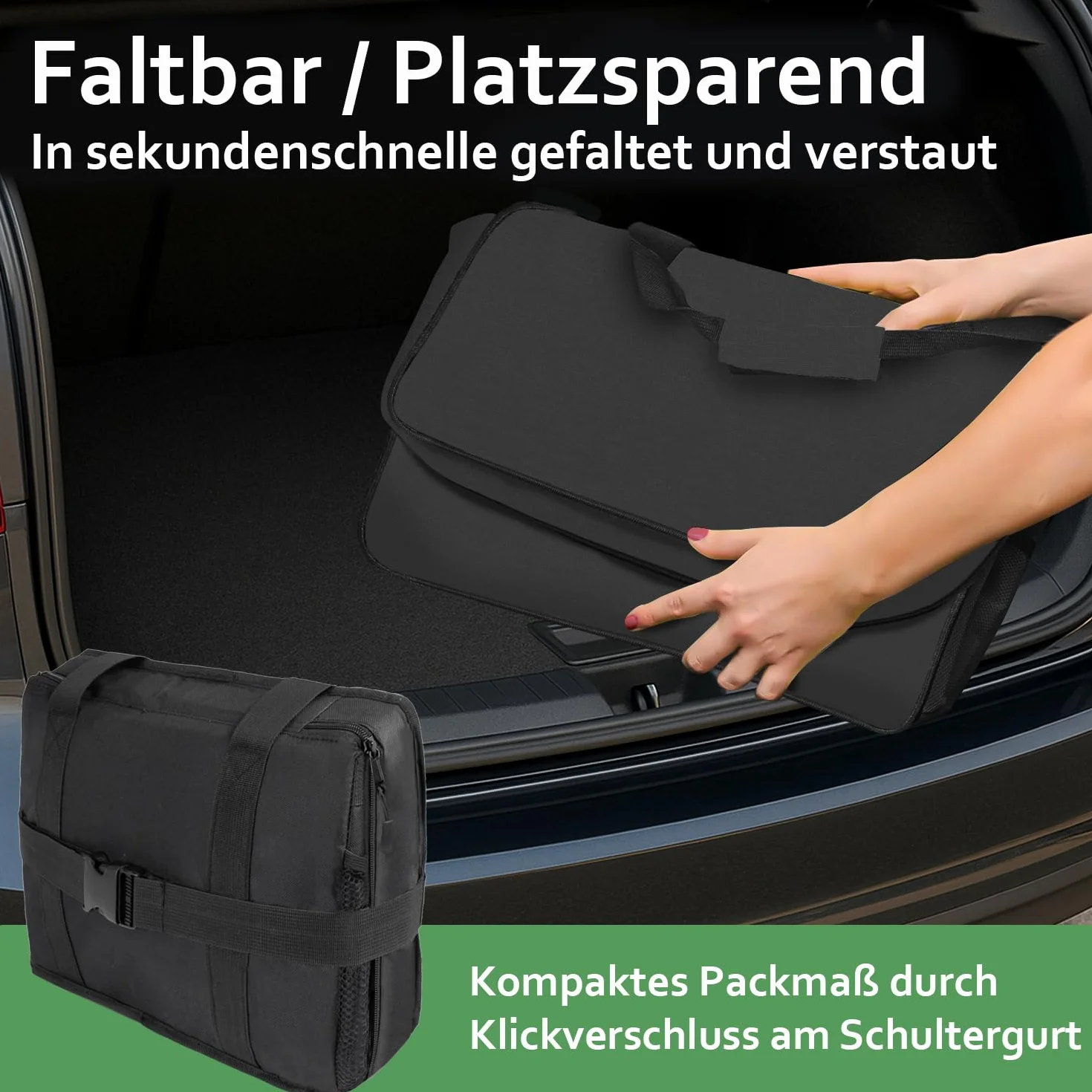 Cottara® Duża torba chłodząca, z szczelną izolacją, 30 l – składana, duża, na zakupy i piknik – idealna torba na zakupy, torba izolacyjna, torba piknikowa