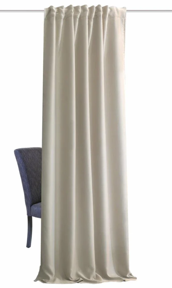 HOMEbasics Kurtyna akustyczna uni ACUSTICO 245 x 135 cm naturalny