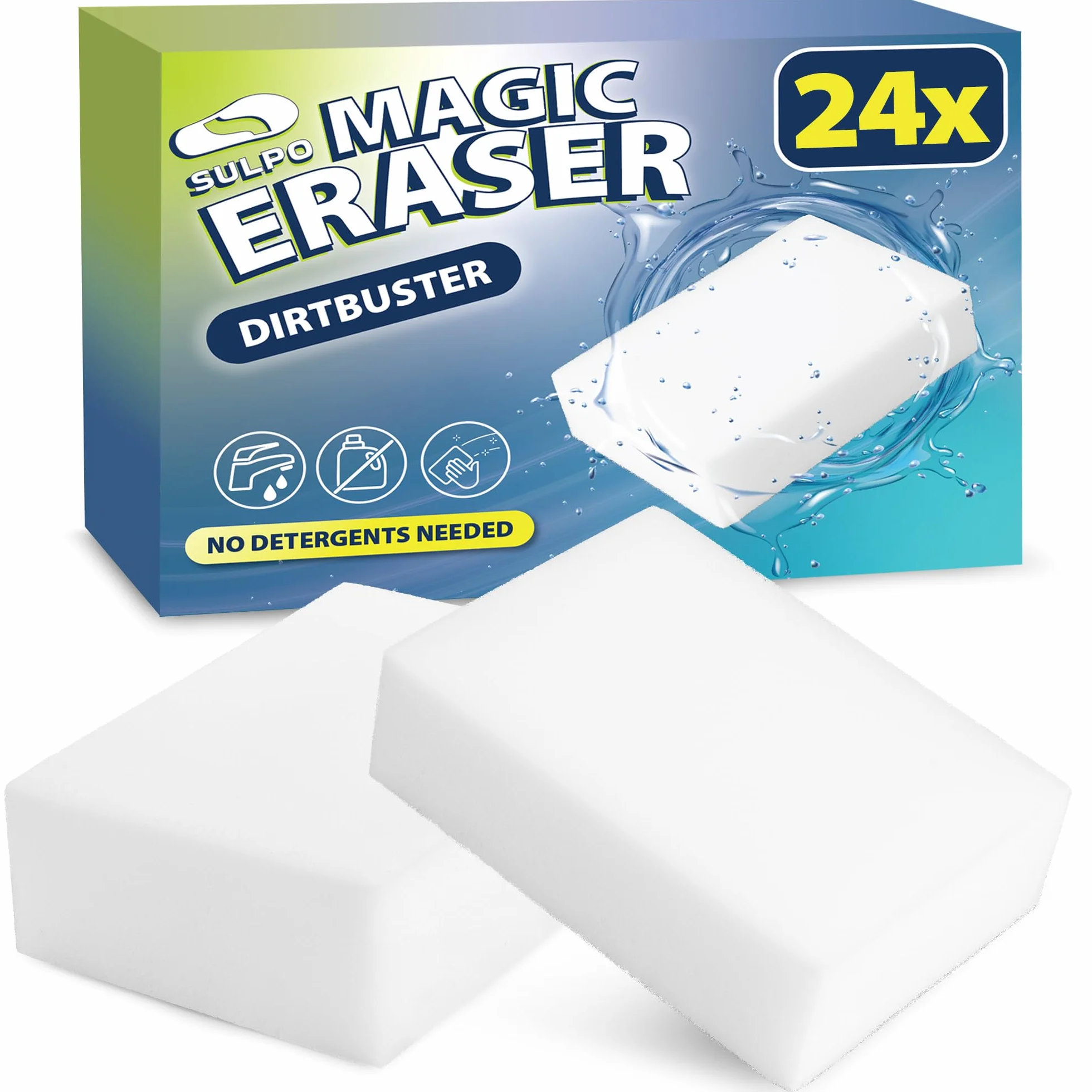 SULPO Magiczna gąbka do czyszczenia 24 sztuk