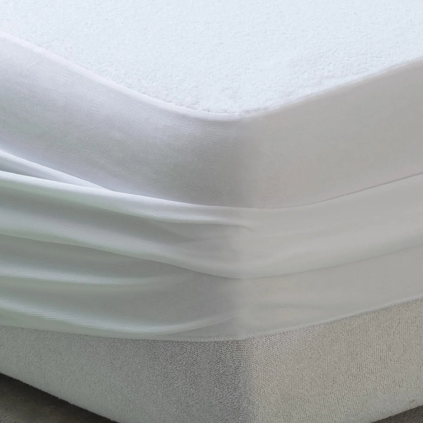 Wodoodporna i oddychająca osłona na materac 100% Bambus frotte 200x190/200cm