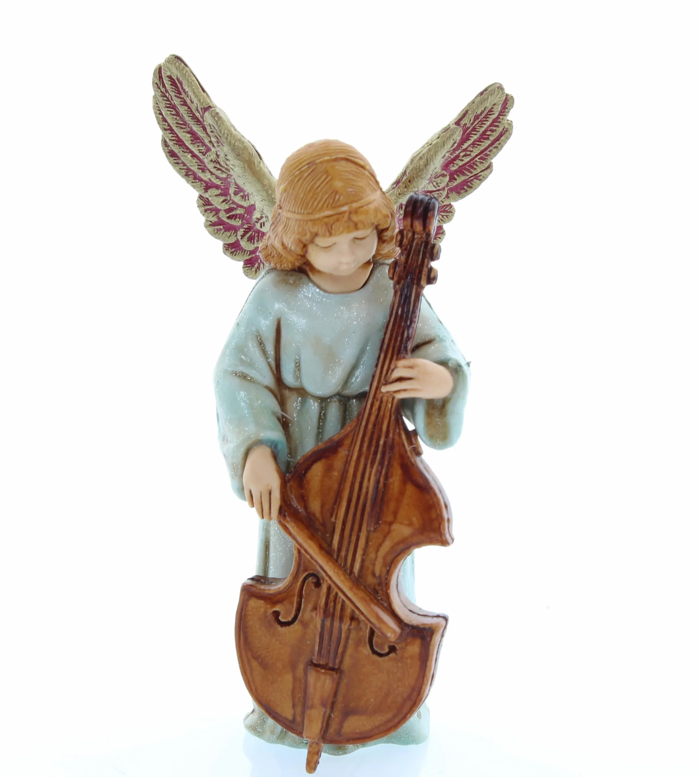 Moranduzzo Angelo con Violoncello, 11 cm, Wielobarwny
