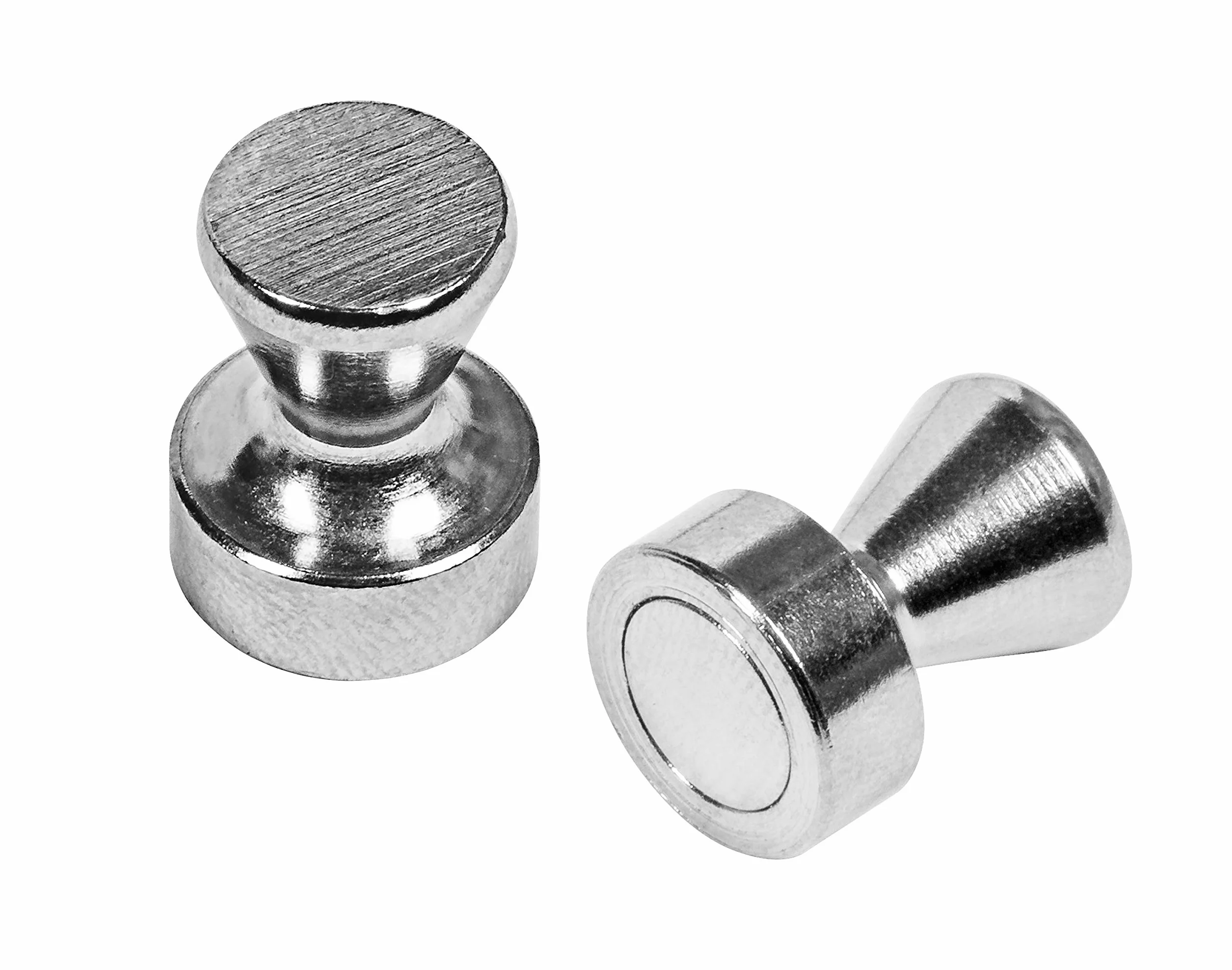 Connex Magnes neodymowy - Ø 12 x 16 mm - 2 sztuki w praktycznym zestawie - bardzo silny magnes - przyczepność 2 kg – do użytku domowego, warsztatów i hobby/magnes z uchwytem/DY7100022