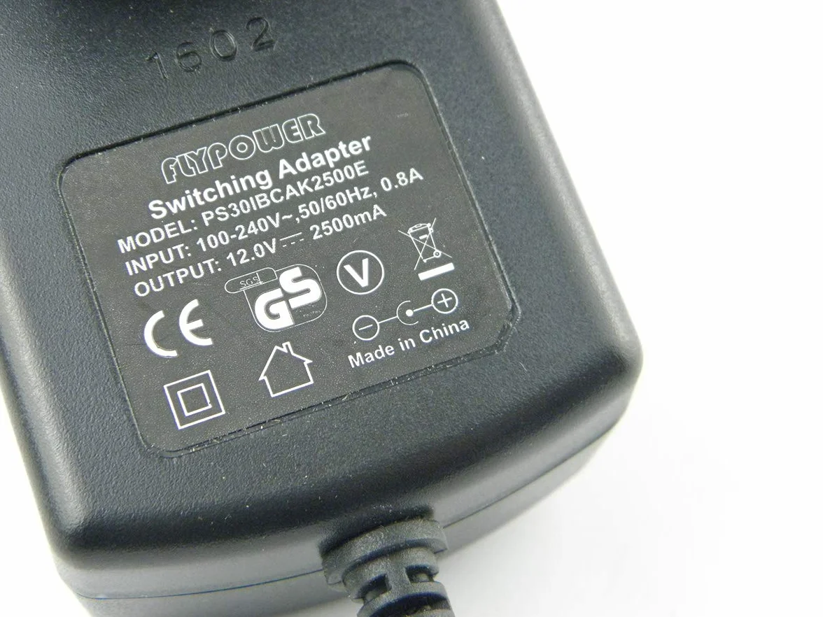 CHANCS TYC-40 silnik przekładniowy 12V DC 5 RPM wał 35 mm z zasilaczem DC wejście 110-240V