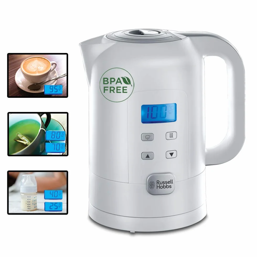 Russell Hobbs Czajnik Elektryczny 1.7L 2200W z Regulacją Temperatury Precision Control