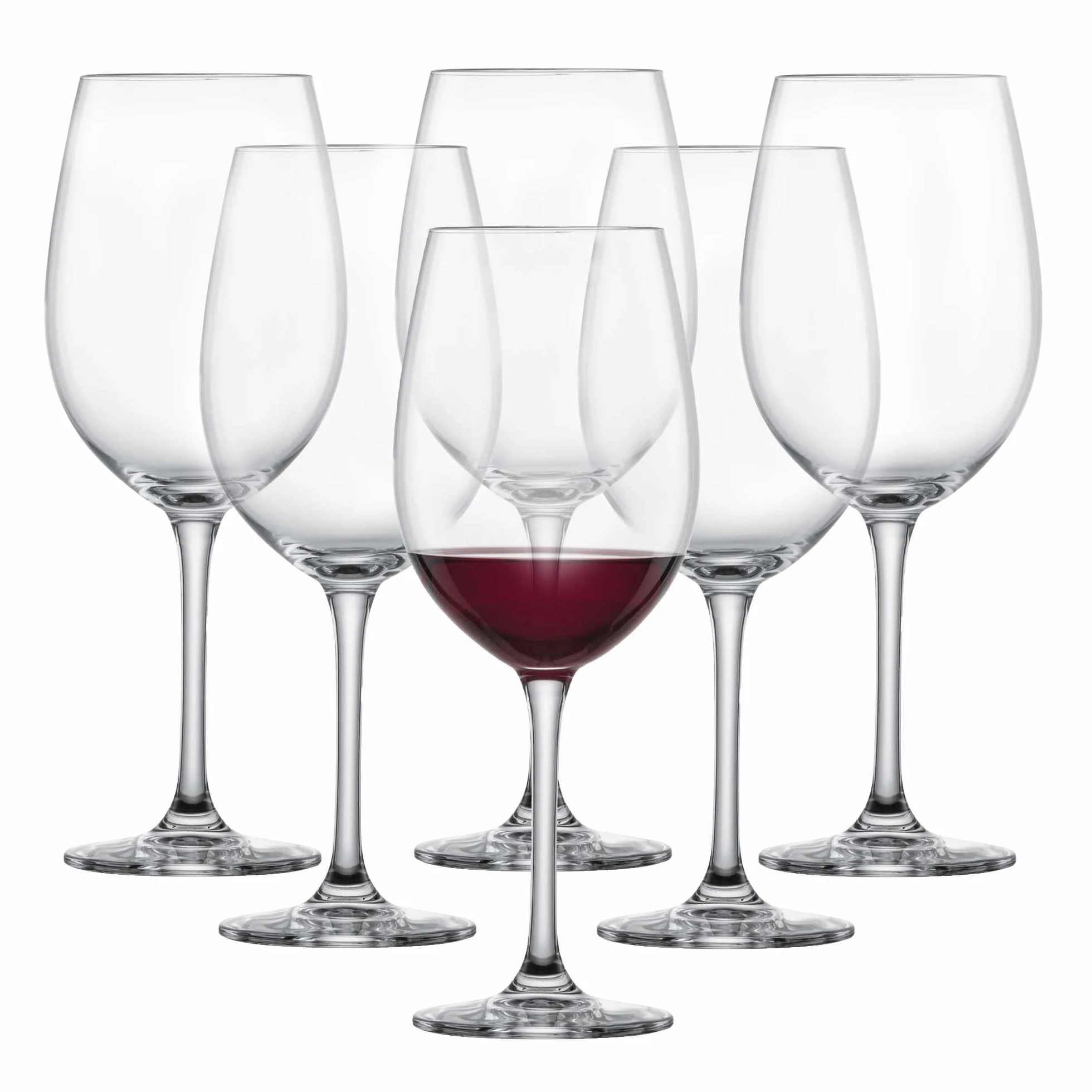 SCHOTT ZWIESEL Burgundowe kieliszki do czerwonego wina Classico zestaw 6 szt. mycie w zmywarce Made in Germany