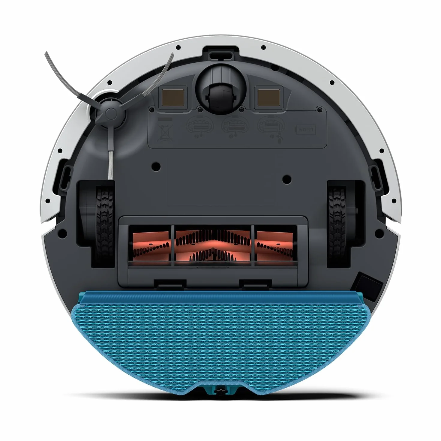 Philips Akcesoria zamienne do robotów Philips Aqua 7000. 2 zmywalne filtry, 1 szczotka główna i 1 szczotka boczna. Dla: XU7100/01, XU7100/02, XU7000/01, XU7000/02. (XV1473/00)