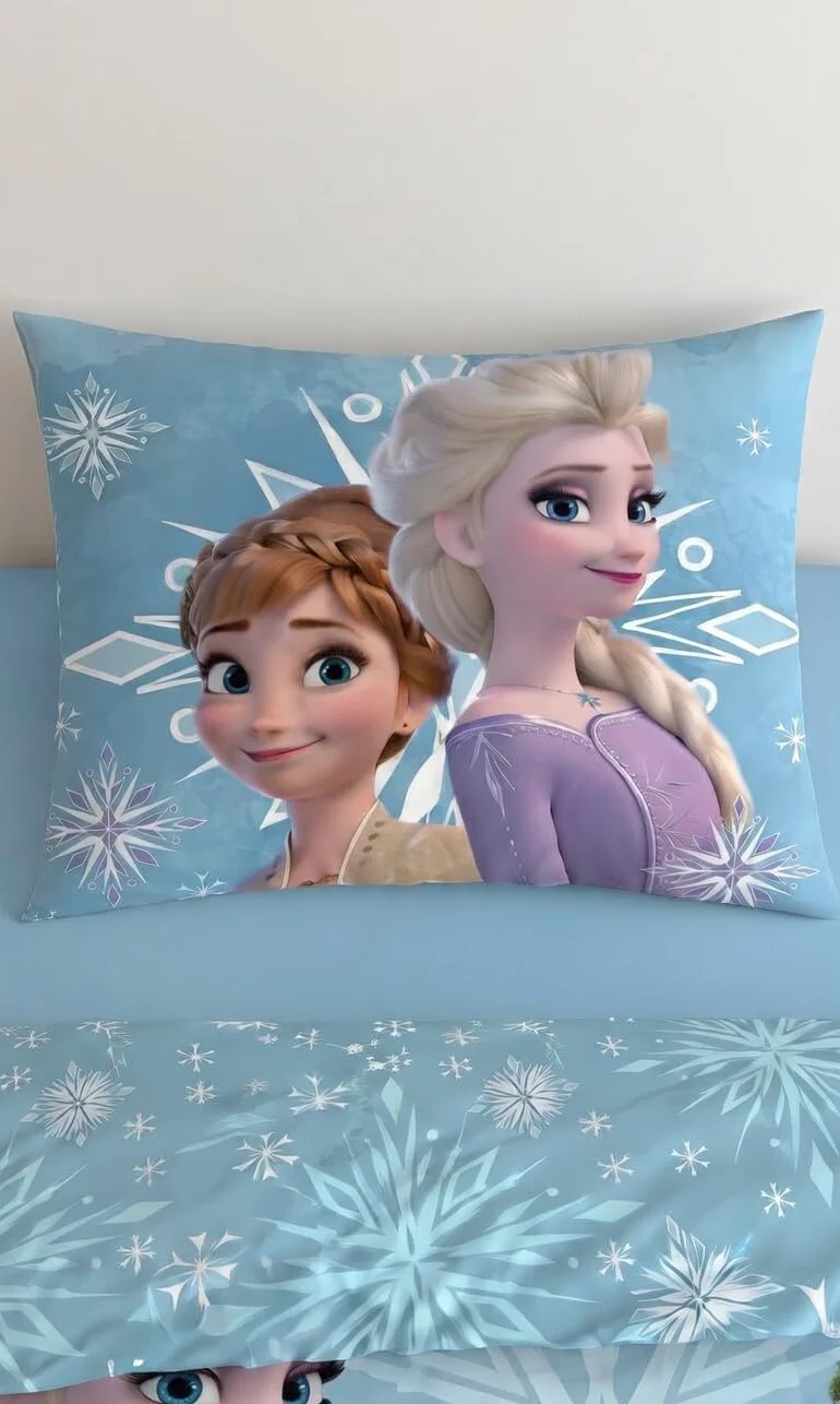 Disney Frozen pościel Królowa Śniegu Anna Elsa 135/140 x 200 cm