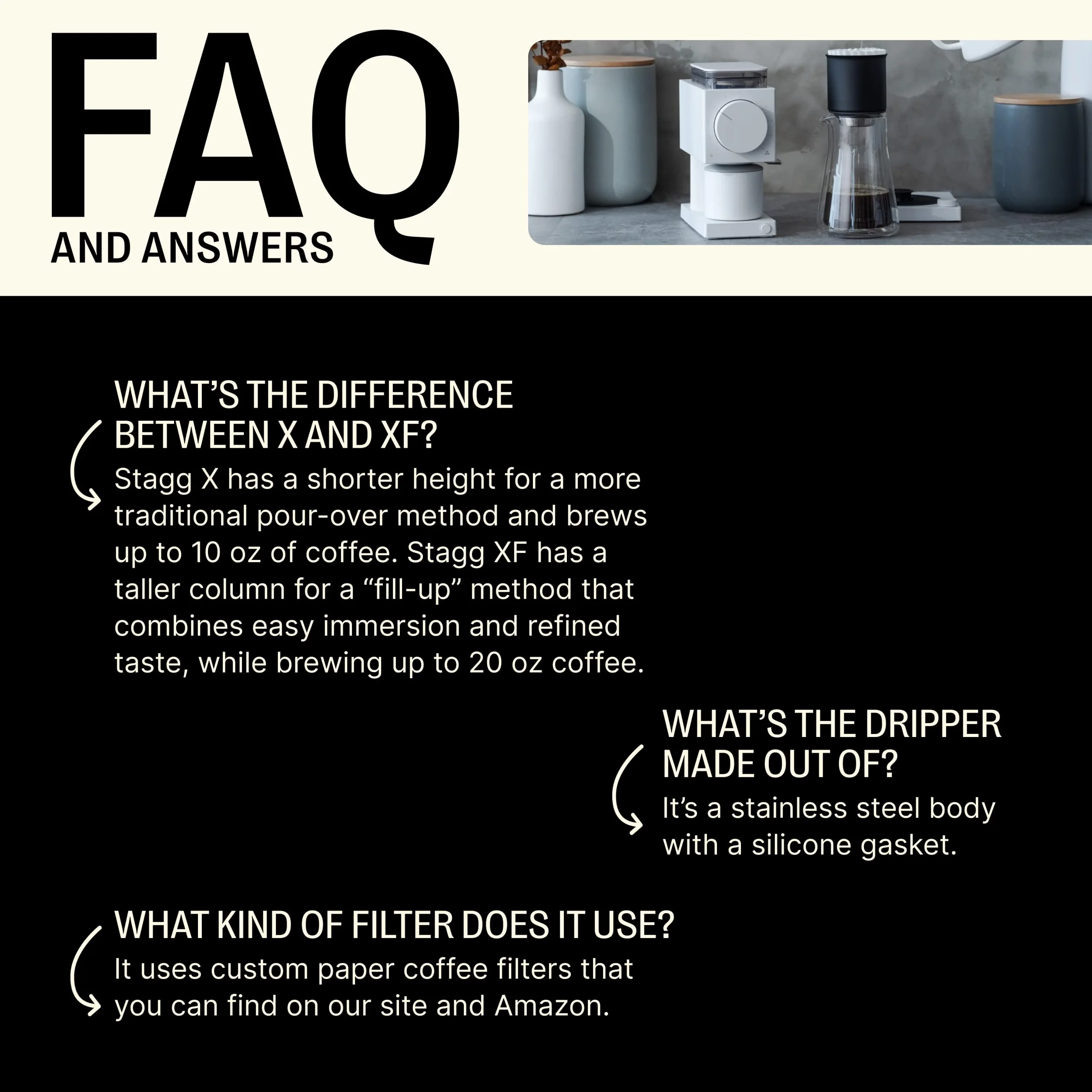 Fellow Stagg Pour-Over Dripper XF 600 ml