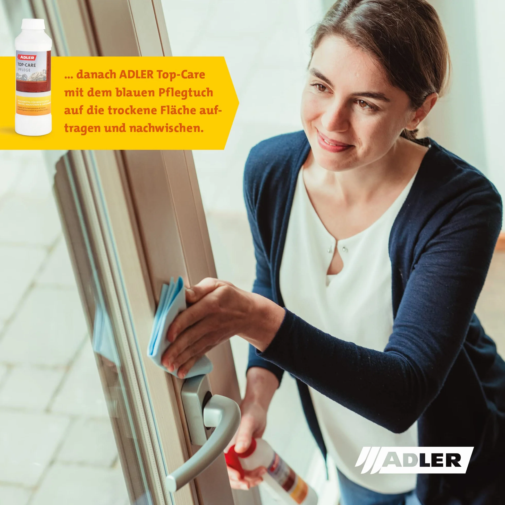 Windoor Care zestaw do pielęgnacji i czyszczenia okien i drzwi
