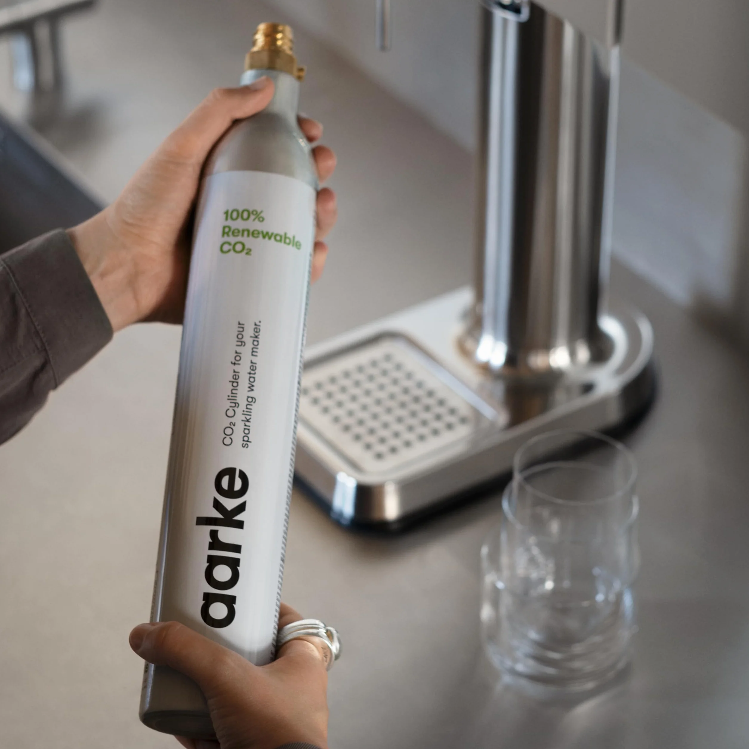 Aarke Cylinder CO2 60 l kompatybilny ze wszystkimi saturatorami