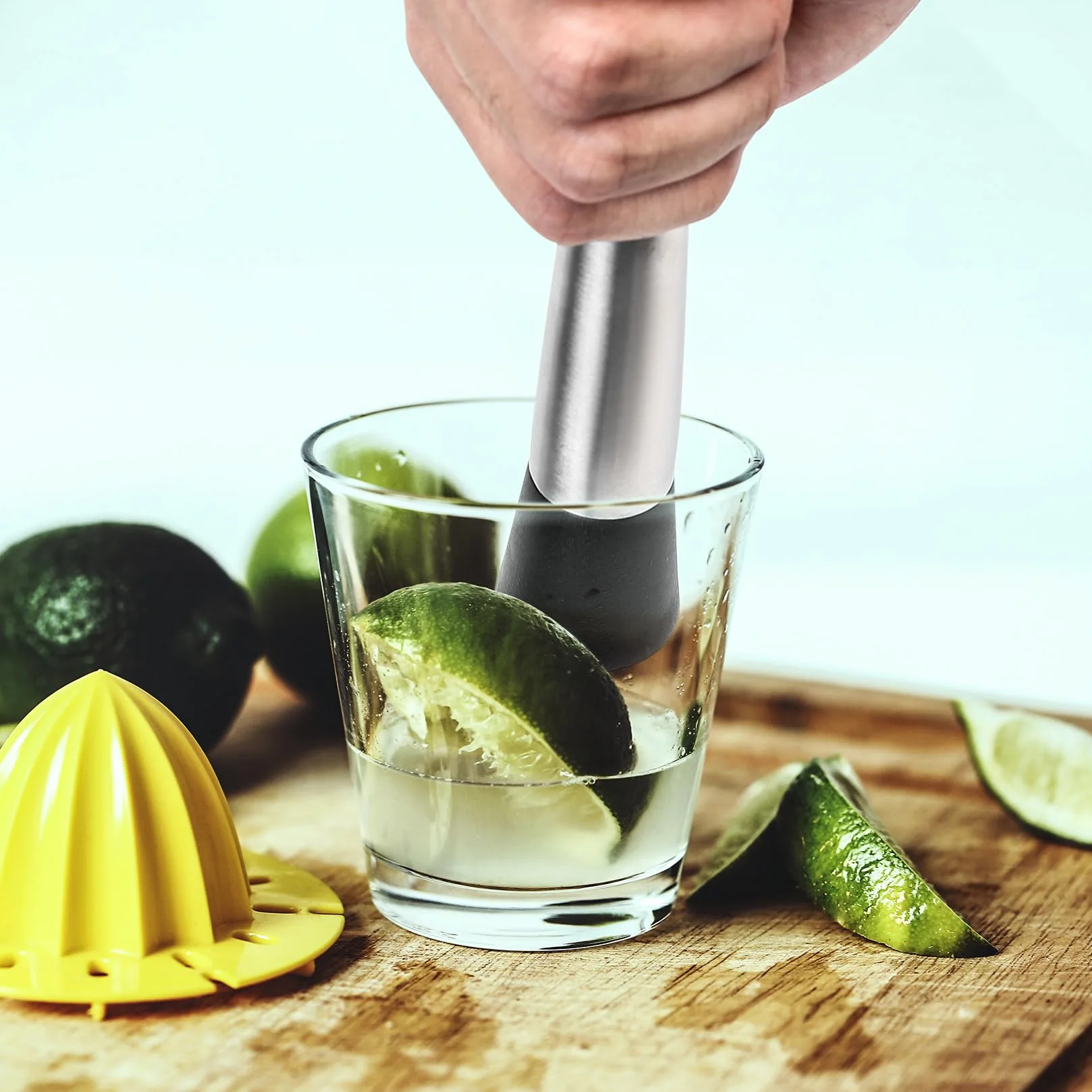 2 szt. tłuczek do koktajli ze stali nierdzewnej, ubijak do koktajli, kruszarka do lodu, tłuczek Caipirinha, ubijak Mojito, akcesoria do baru
