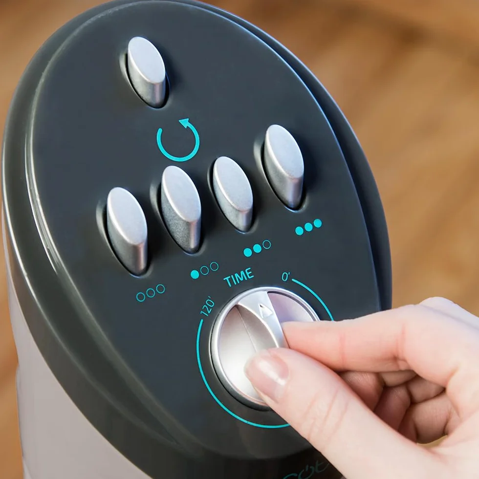 Cecotec EnergySilence 790 Skyline wentylator wieżowy 50 W 76 cm mechaniczny oscylacyjny silnik miedziany 3 prędkości biały