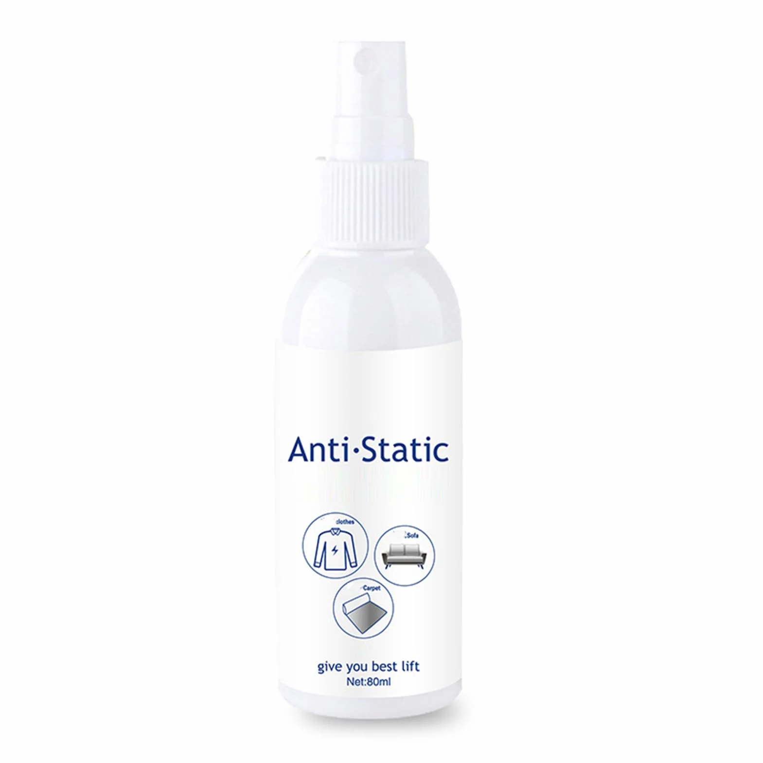 Antystatyczny spray 80 ml do włosów i tekstyliów