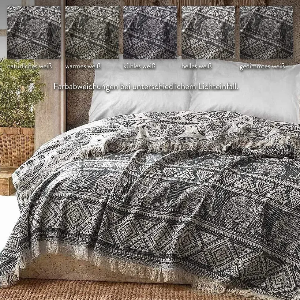 BOHORIA® narzuta na łóżko dwustronna 220 x 240 cm