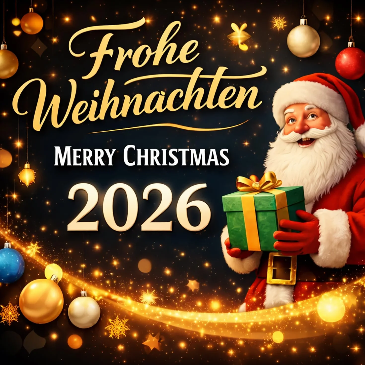 COM-FOUR® Choinka brokatowa gwiazda - Gwiazda na choinke - Choinka na kazda choinke - Poinsecja nietlukaca