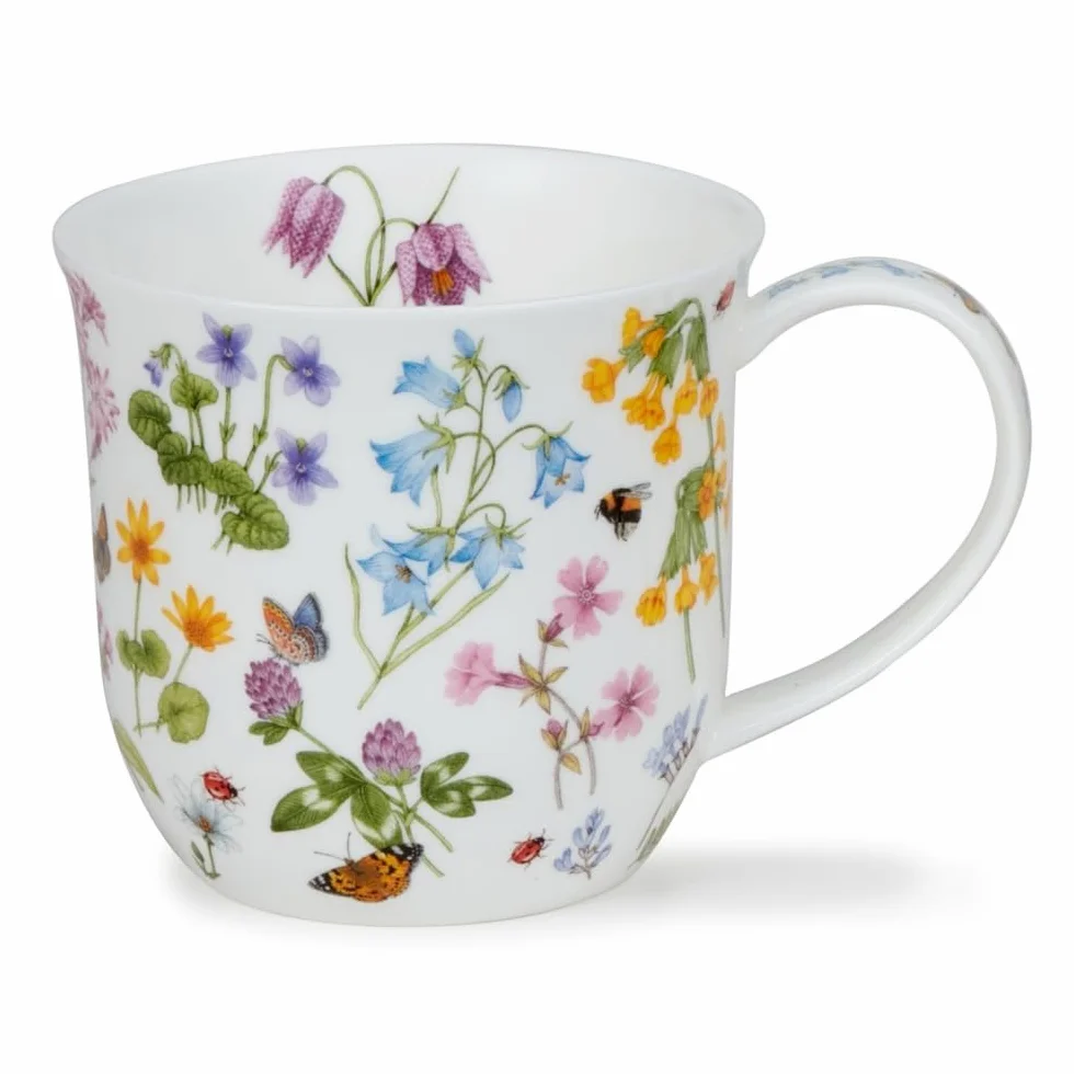 Dunoon Cumbrae Wild Flowers Harebell 0,45 l kubek porcelany kostnej