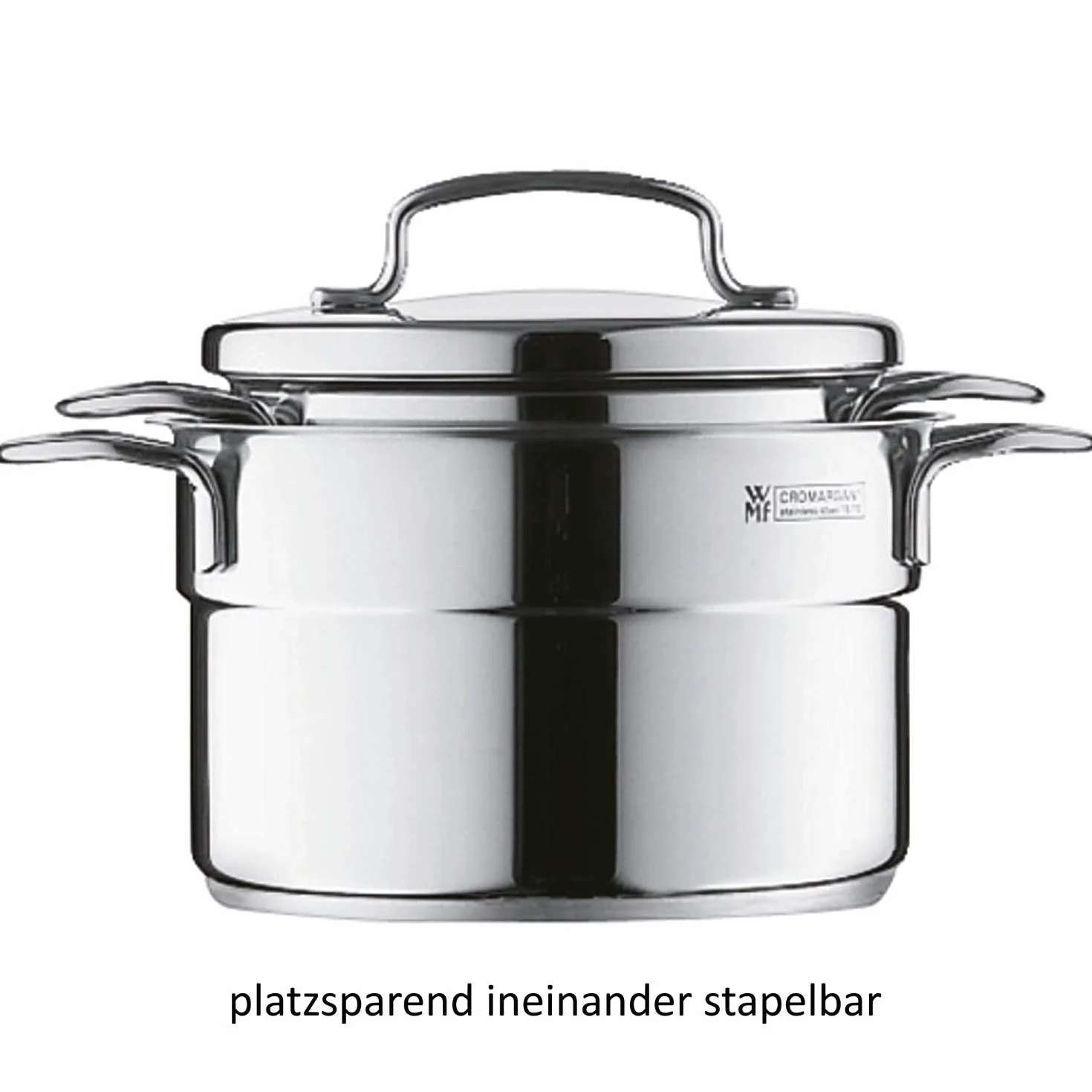 WMF Naczynia kuchenne stal nierdzewna Cromargan Ø 12 cm 1 l