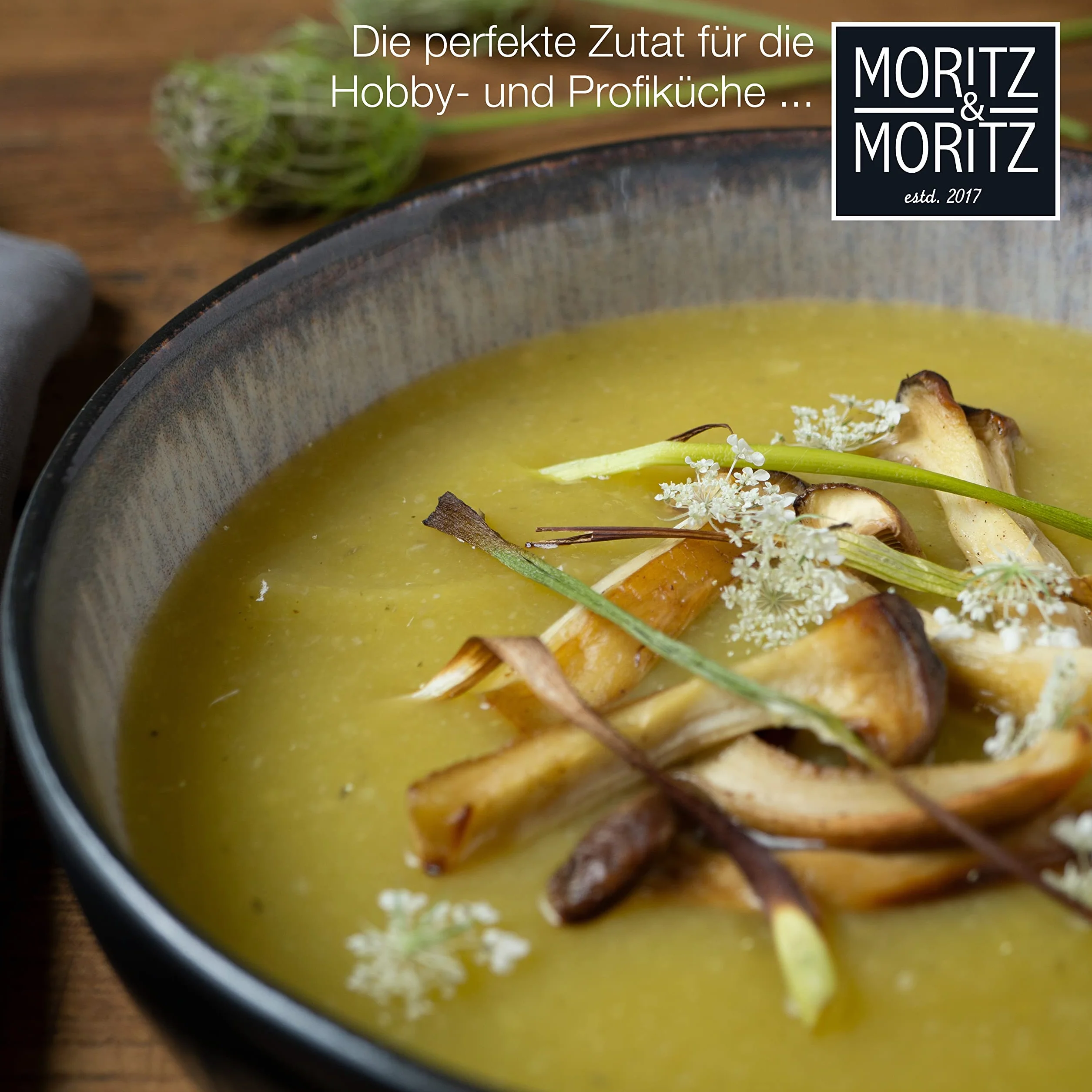 Moritz & Moritz Vida 6-częściowy zestaw misek do zupy porcelana beżowy