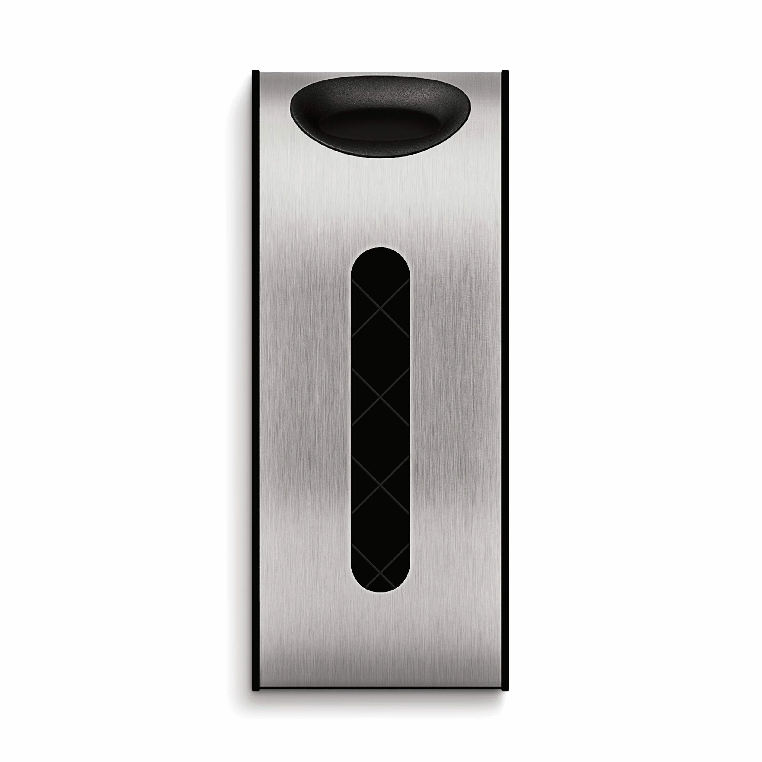 simplehuman KT1166 Dozownik torby transportowej, szczotkowana stal nierdzewna, szer. 17,4 cm x wys. 41,0 cm x gł. 10,0 cm