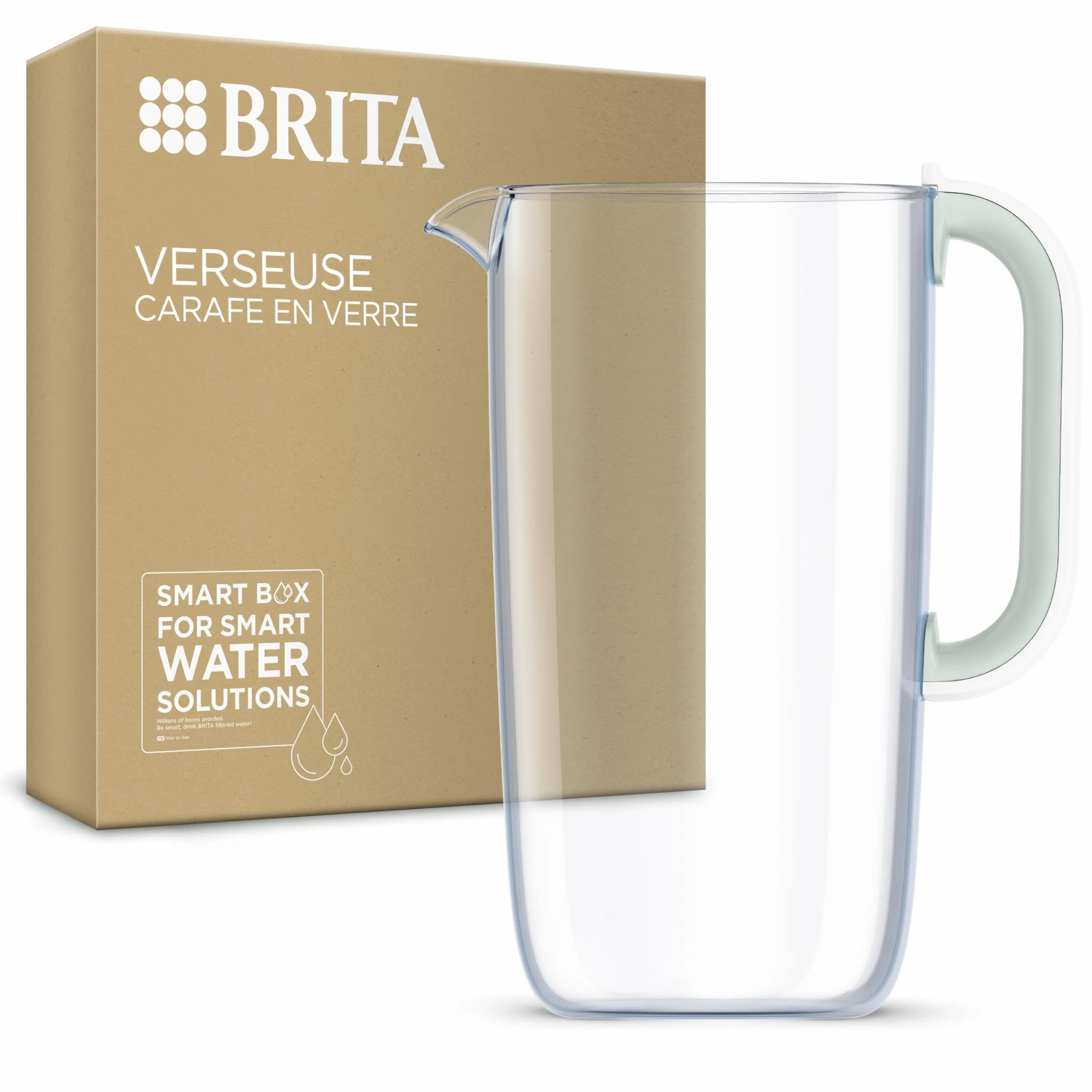 BRITA Szklana karafka do nalewania - Szara