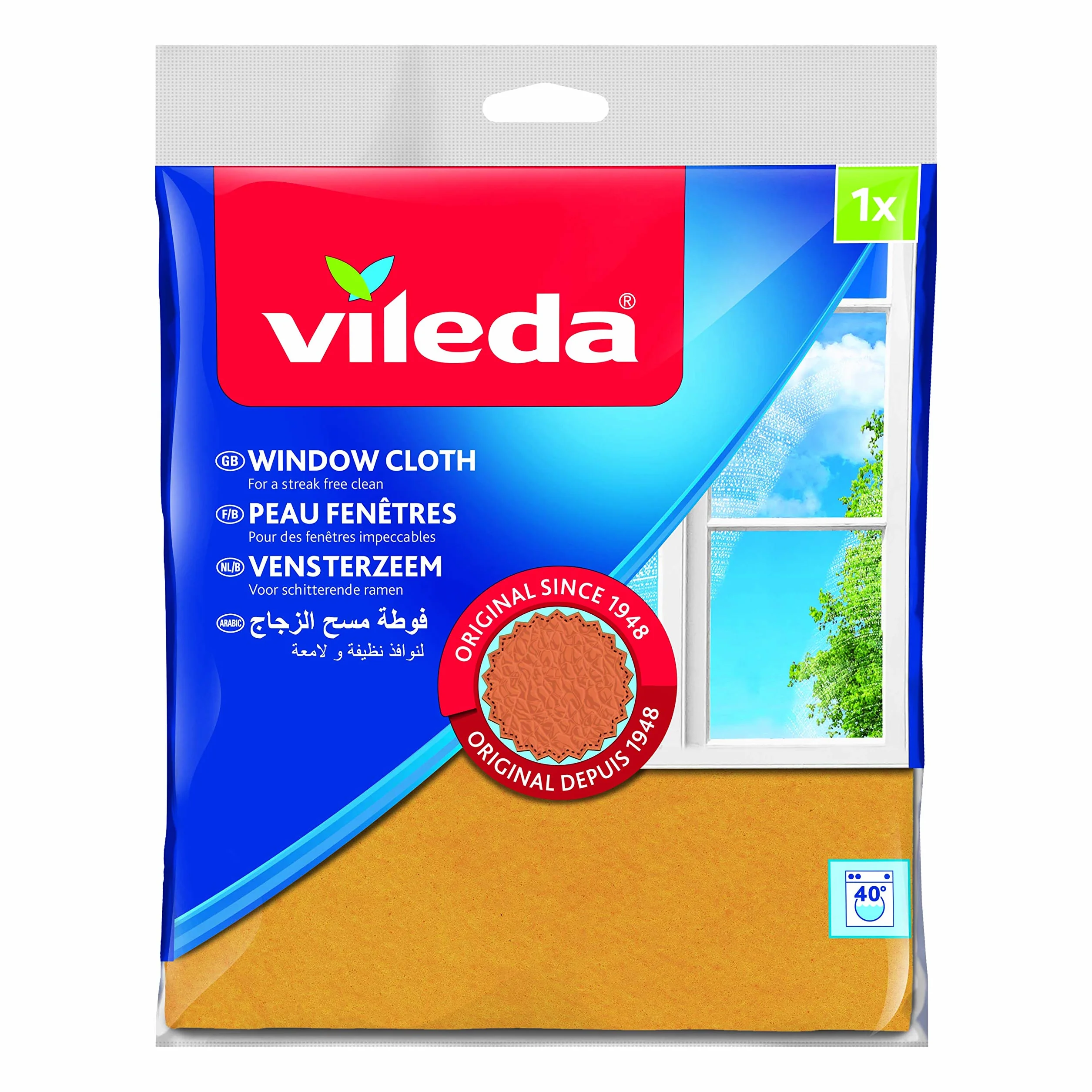 Vileda Ściereczka okienna, 3 sztuki