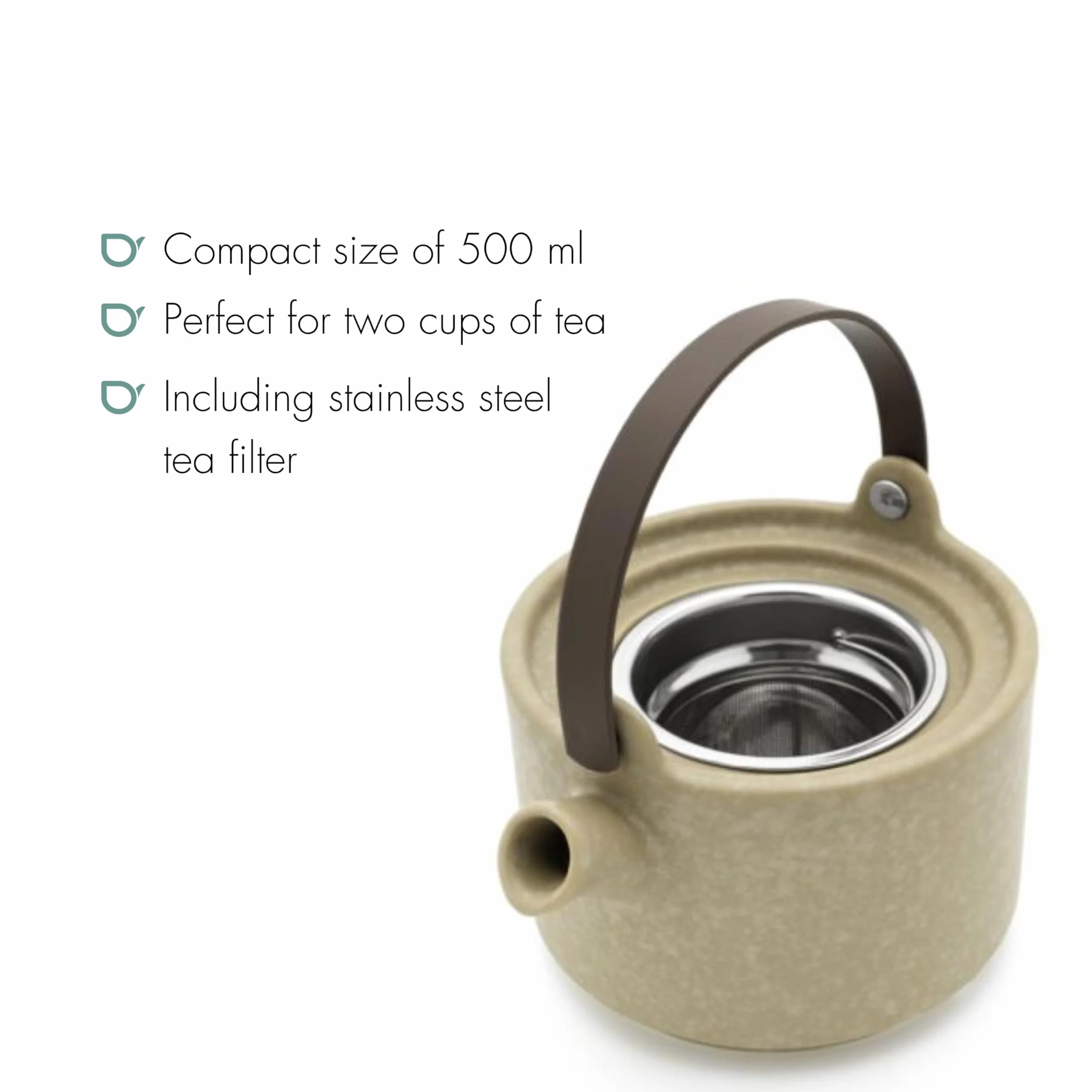Bredemeijer Tea for one Umea beżowa 500 ml