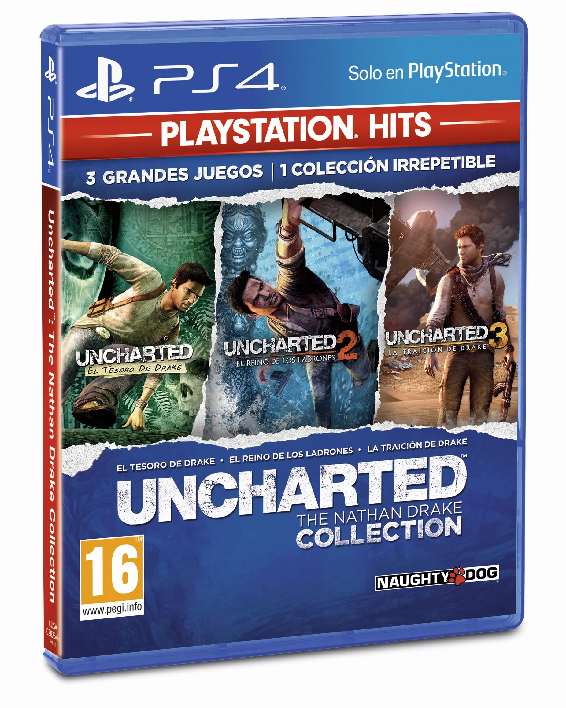JUEGO Para CONSOLA SONY PS4 Hits Uncharted Collection