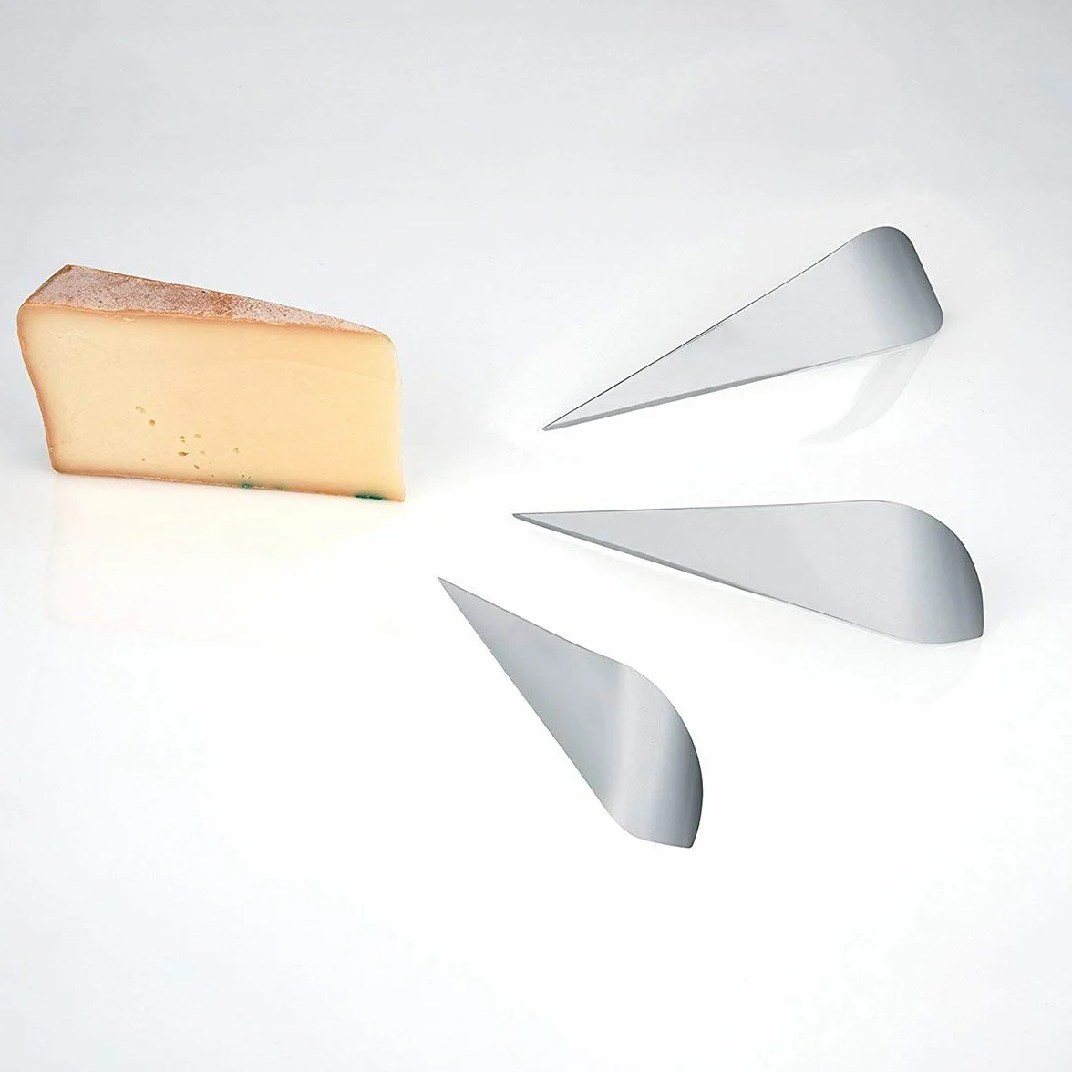 Alessi AD01 nóż do sera, srebrny