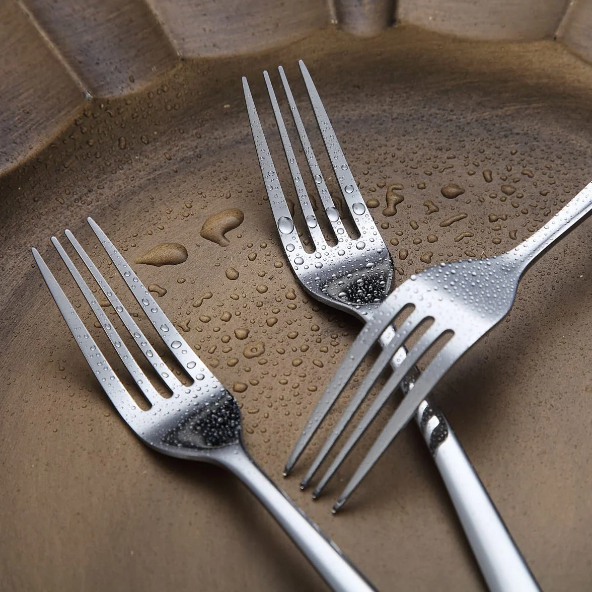 Widelce obiadowe 6 sztuk, Kyraton Stal nierdzewna 21,5 cm Stół Stół Zestaw widelców do sztućców, zestaw sztućców, zestaw sztućców, można myć w zmywarce.