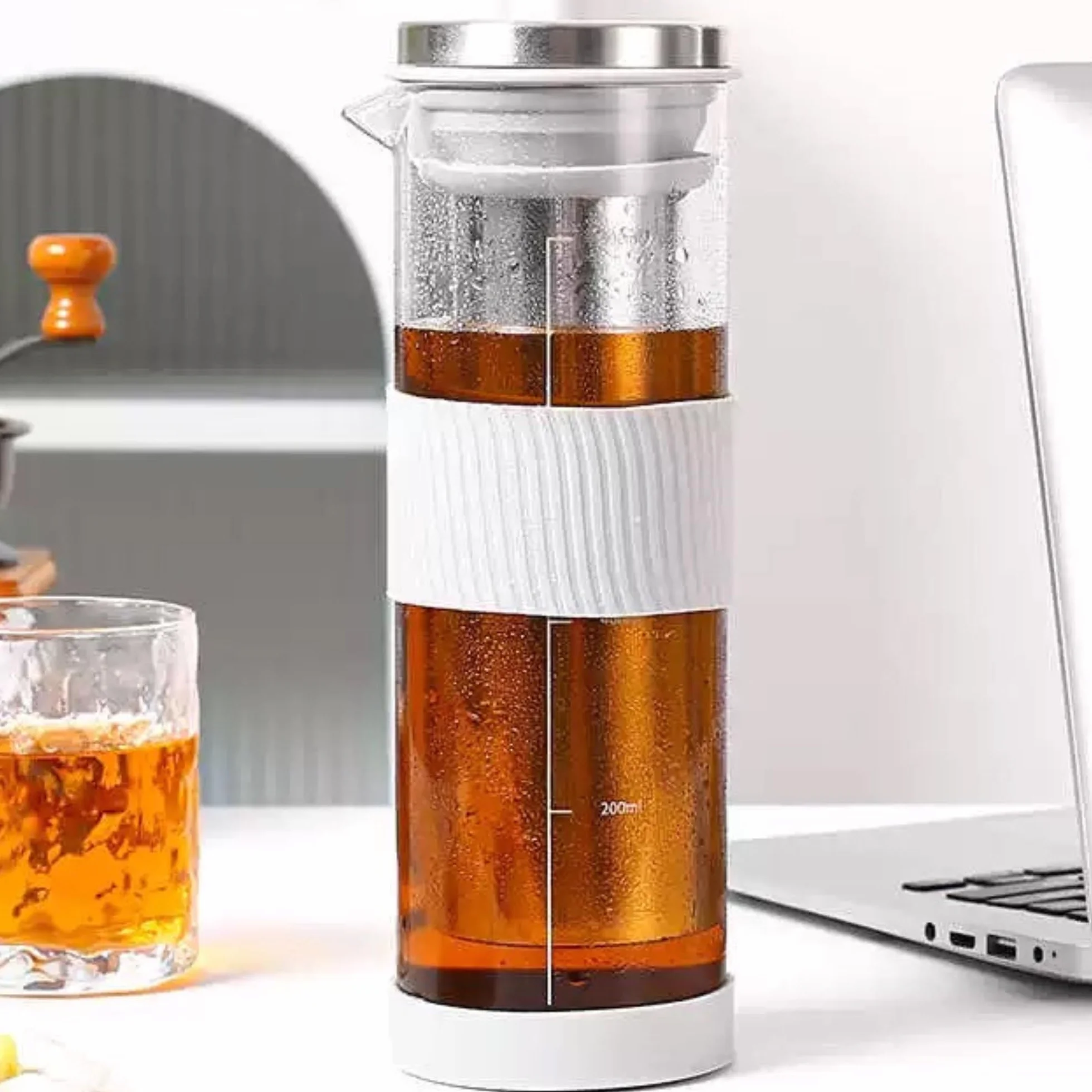Cold Brew zaparzacz do kawy 800 ml z filtrem ze stali nierdzewnej 304