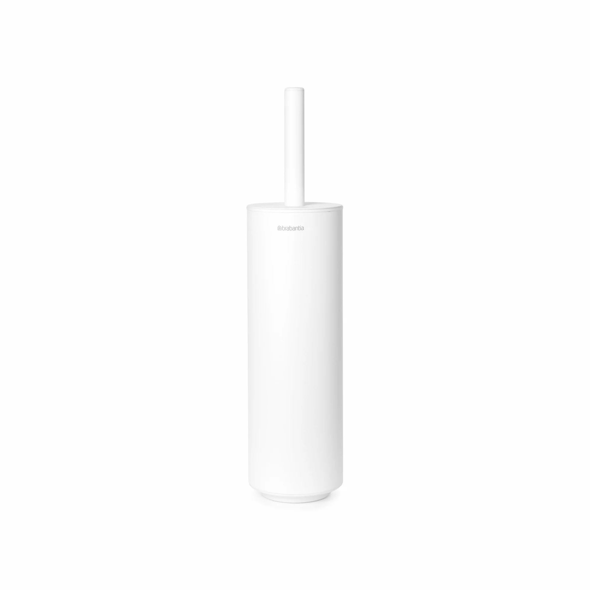 Brabantia Mindset Szczotka Toaletowa w Obudowie Stalowy Uchwyt Ochronny Odporna na Korozję Fresh White 42 cm
