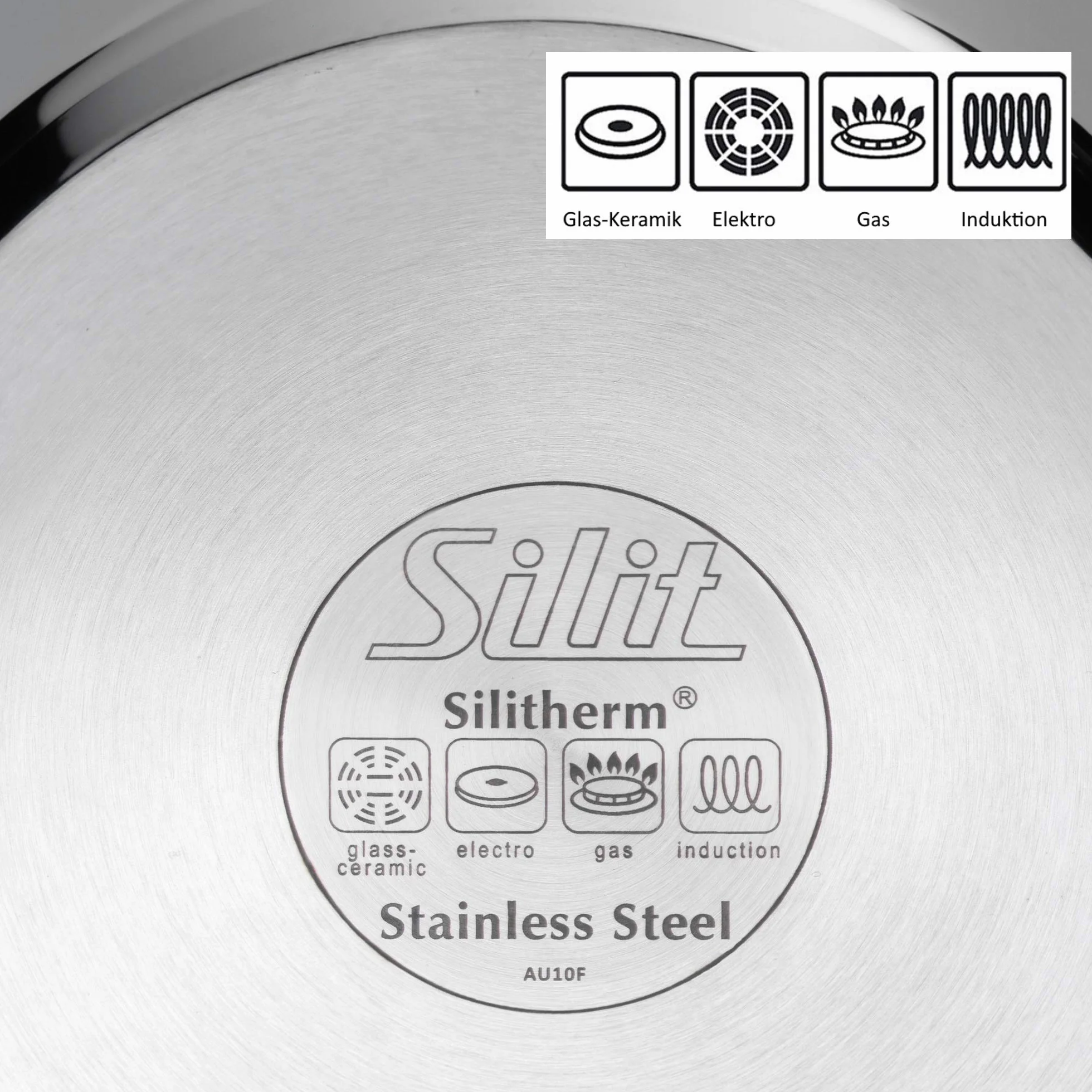 Silit Calabria Patelnia Stal Nierdzewna 28 cm Srebrny