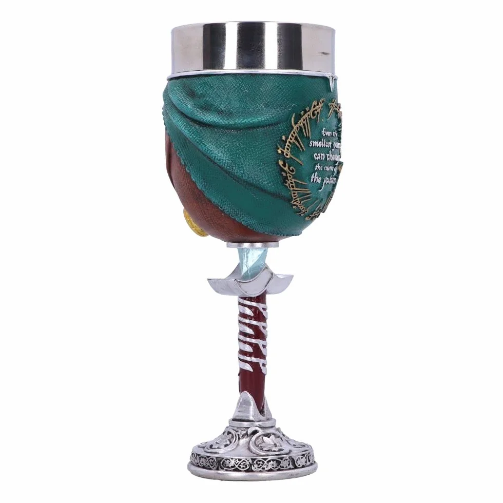 Nemesis Now Oficjalnie licencjonowany kielich Władca Pierścieni Frodo, brązowy, 19,5 cm
