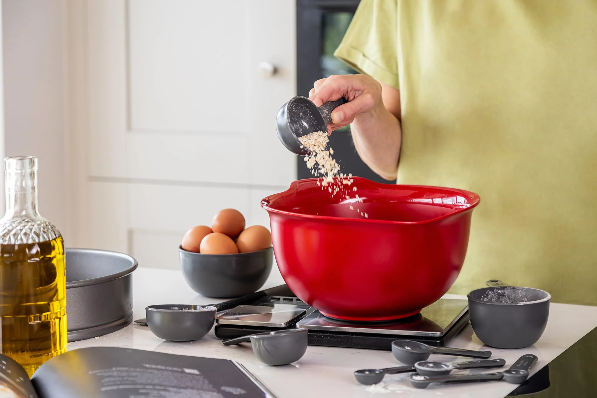 KitchenAid Zestaw 5 łyżek miarowych - Szary węgiel drzewny