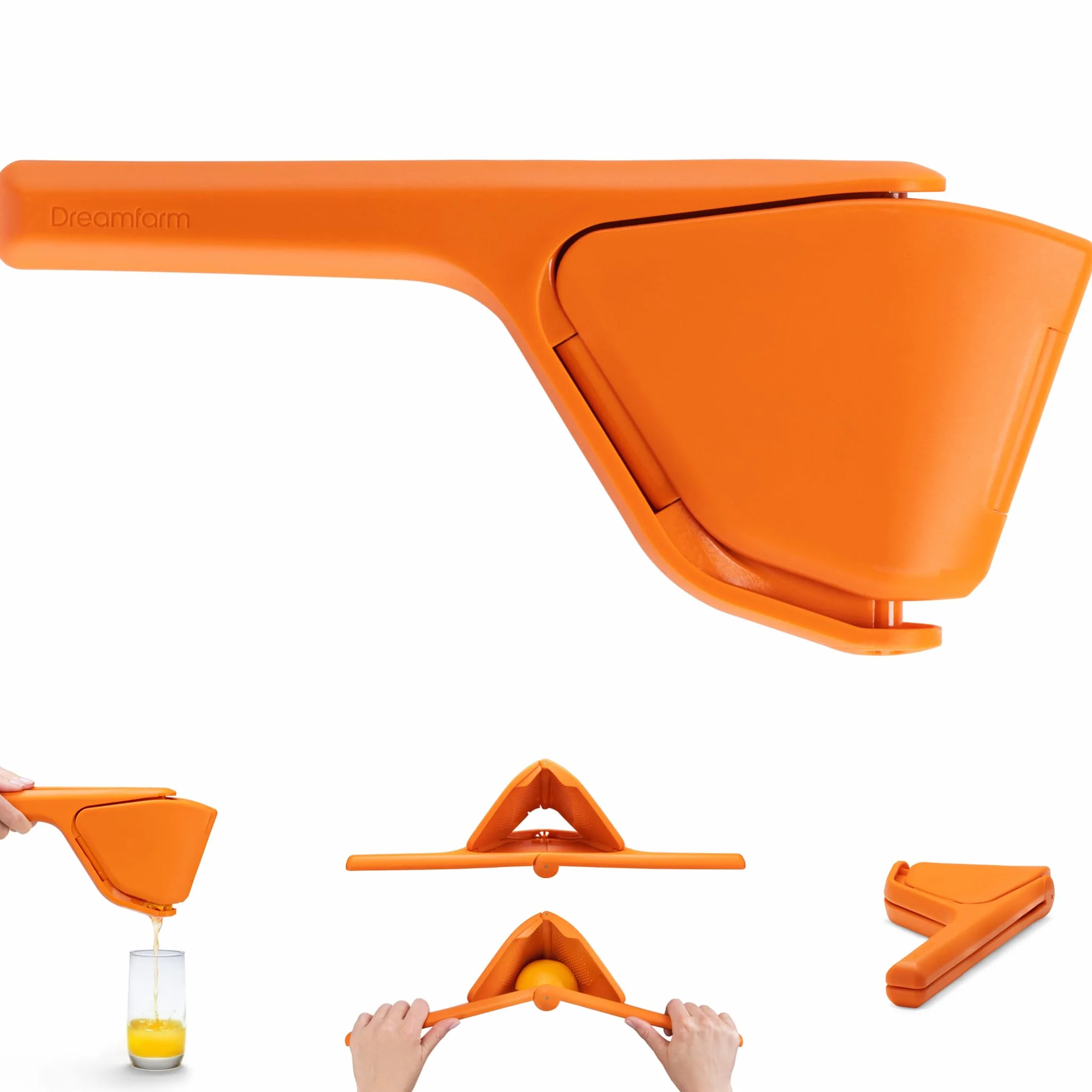 Dreamfarm DFFU3444 Fluicer - pomarańczowy, nylon, zielony