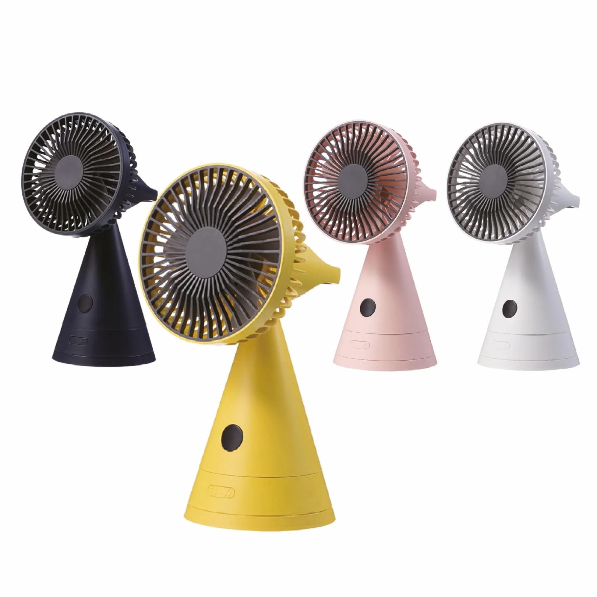 VITAMMY DREAM DESK FAN ŻÓŁTY Mini wentylator biurkowy USB 4000 mAh