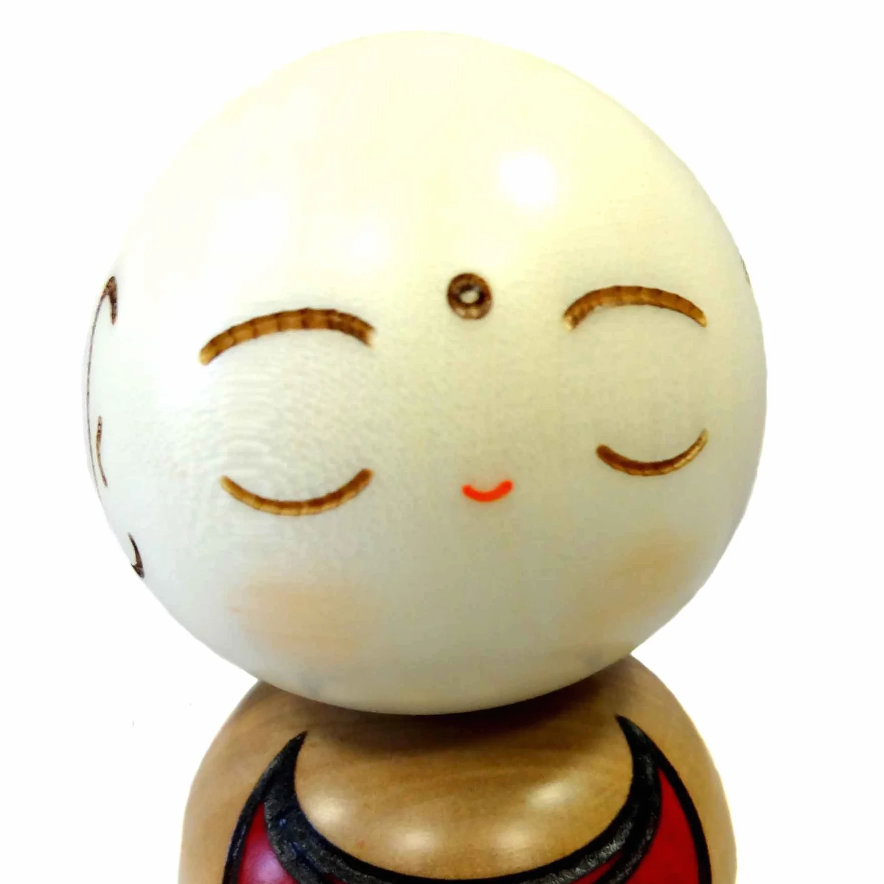 Lalka Kokeshi Shiawase Jizo Japonia