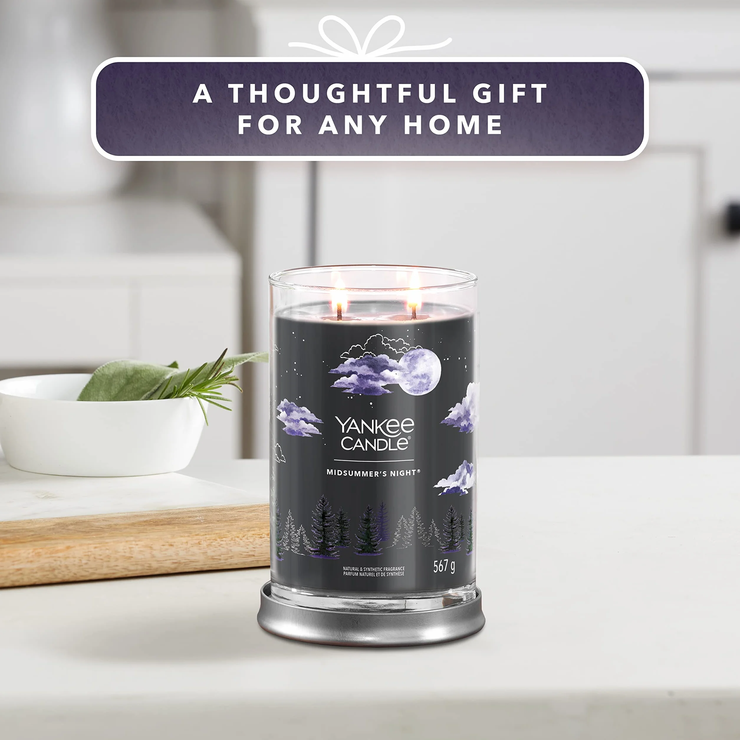 Yankee Candle Signature Świeca Zapachowa Tumbler Midsummer's Night Wosk Sojowy