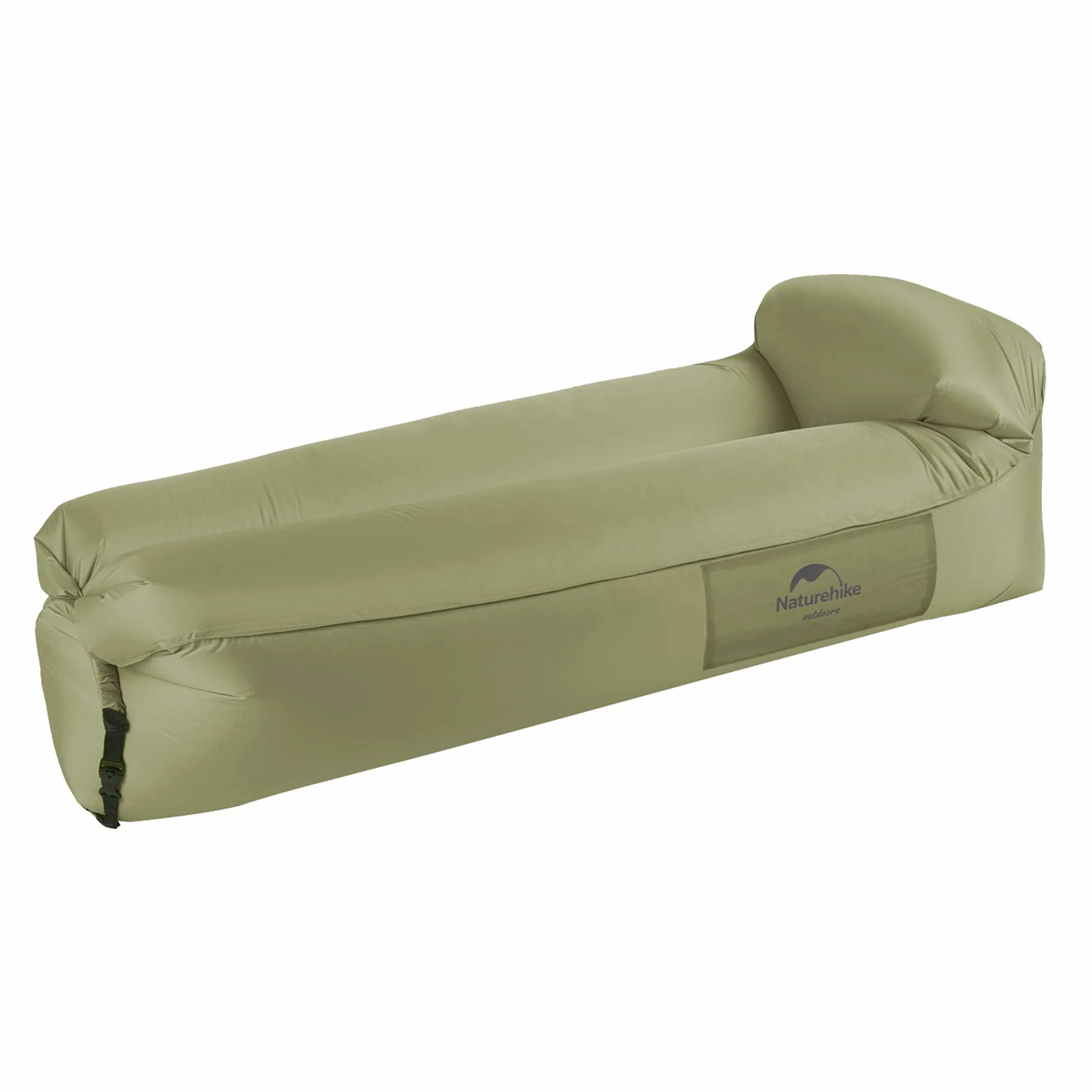 Naturehike Nadmuchiwany fotel sofa łóżko kempingowe wodoodporna z plecakiem (zielony)