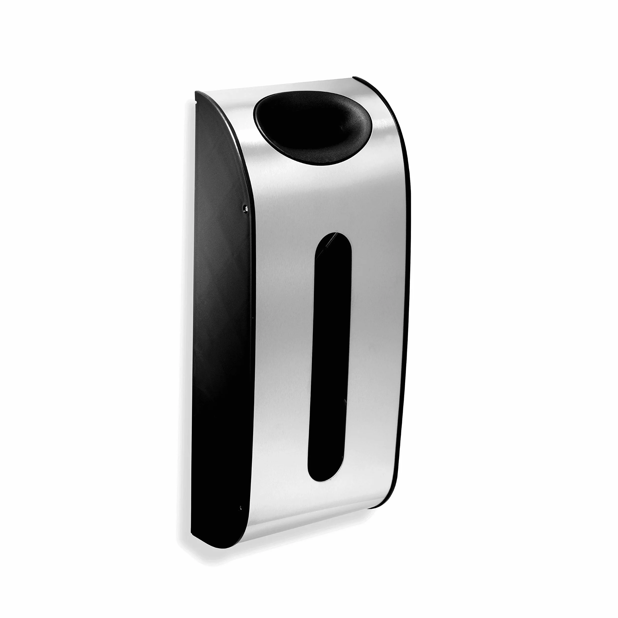 simplehuman KT1166 Dozownik torby transportowej, szczotkowana stal nierdzewna, szer. 17,4 cm x wys. 41,0 cm x gł. 10,0 cm