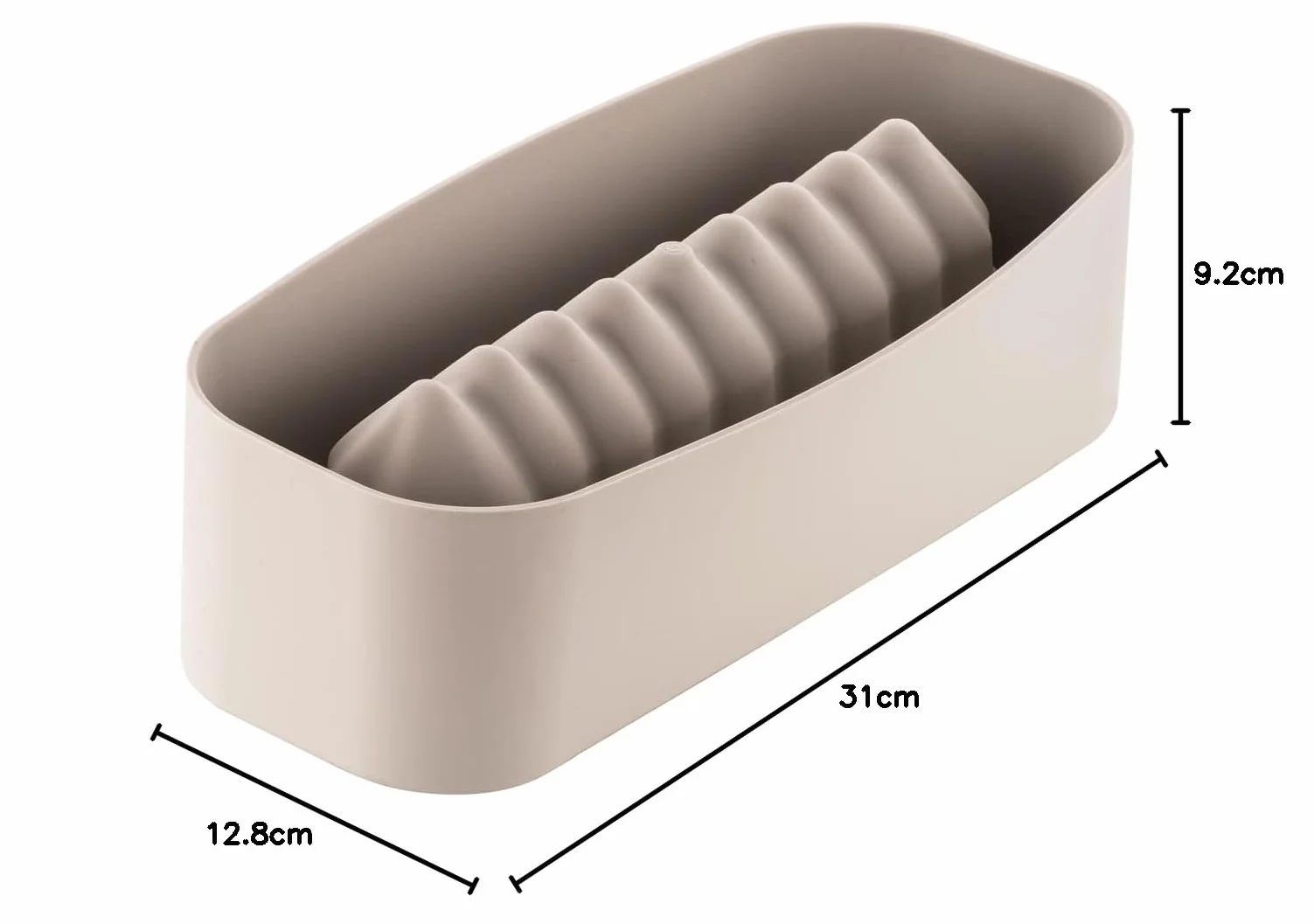 silikomart - BûCHE SAPIN - Formy silikonowe 250 x 89 wys. 87 mm