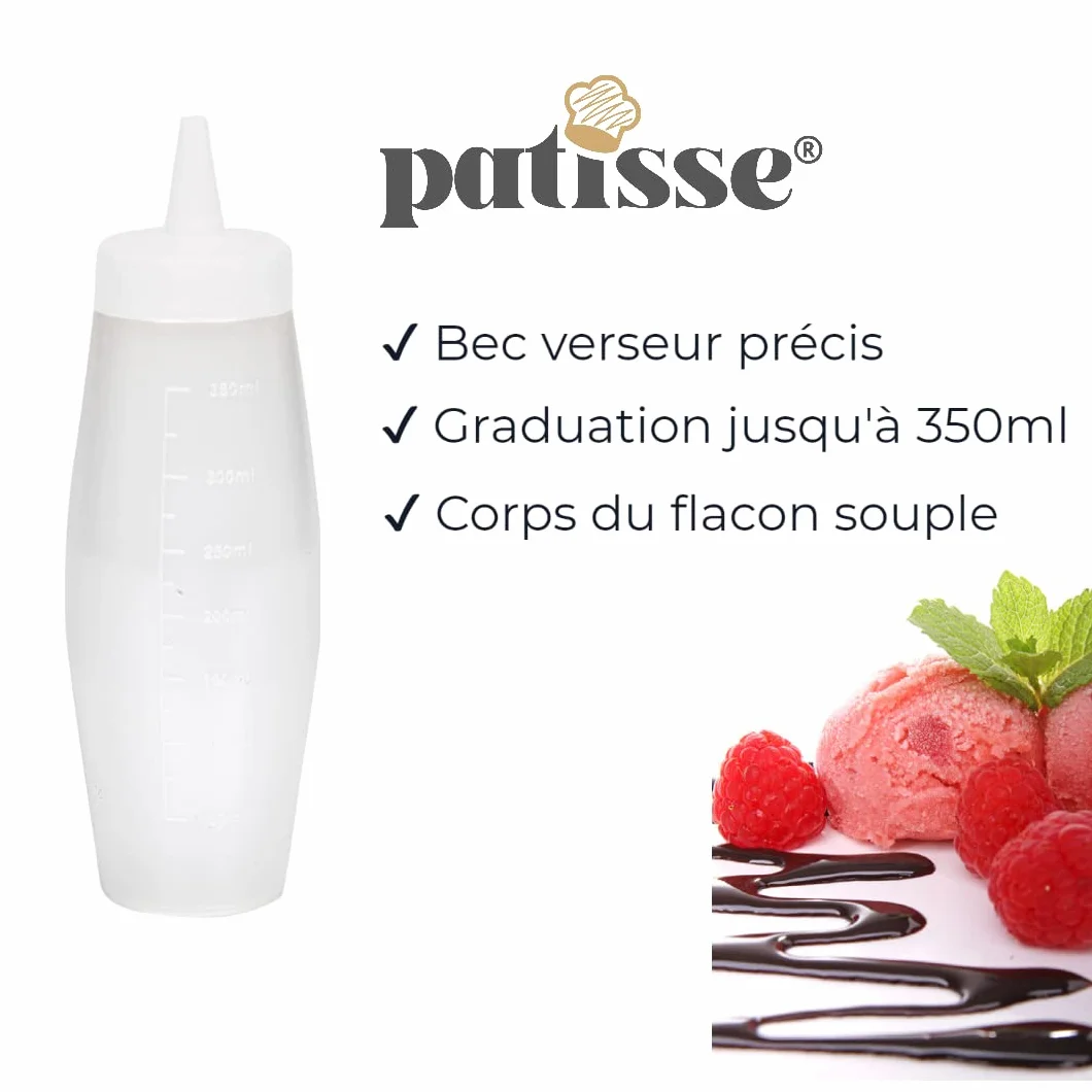 Patisse 2021 Poffertjes butelka do dozowania ciasta, 350 ml