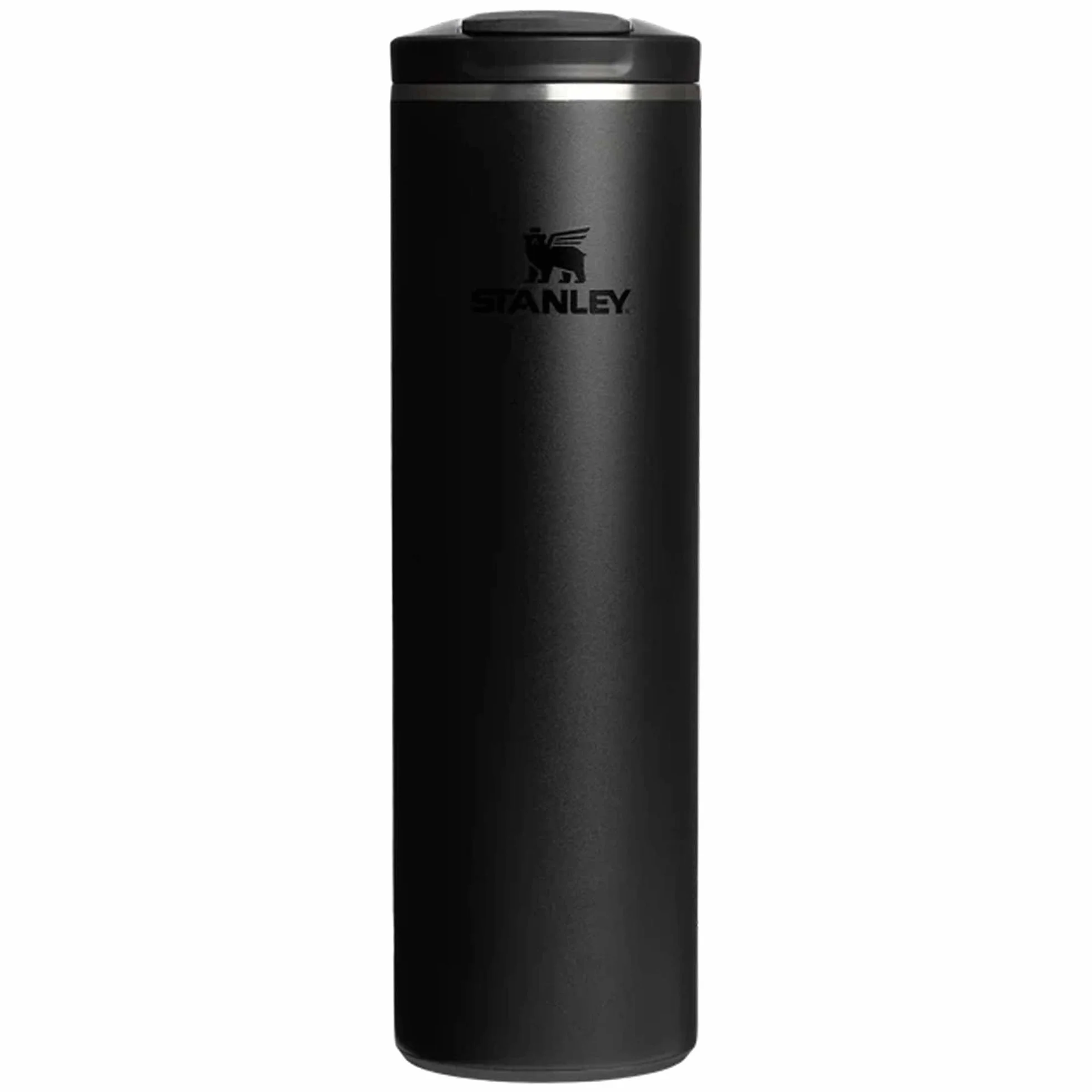 Stanley 1913 Transit Flip Top Mug 0.59L Izolowany Kubek Do Kawy Czarny 2.0
