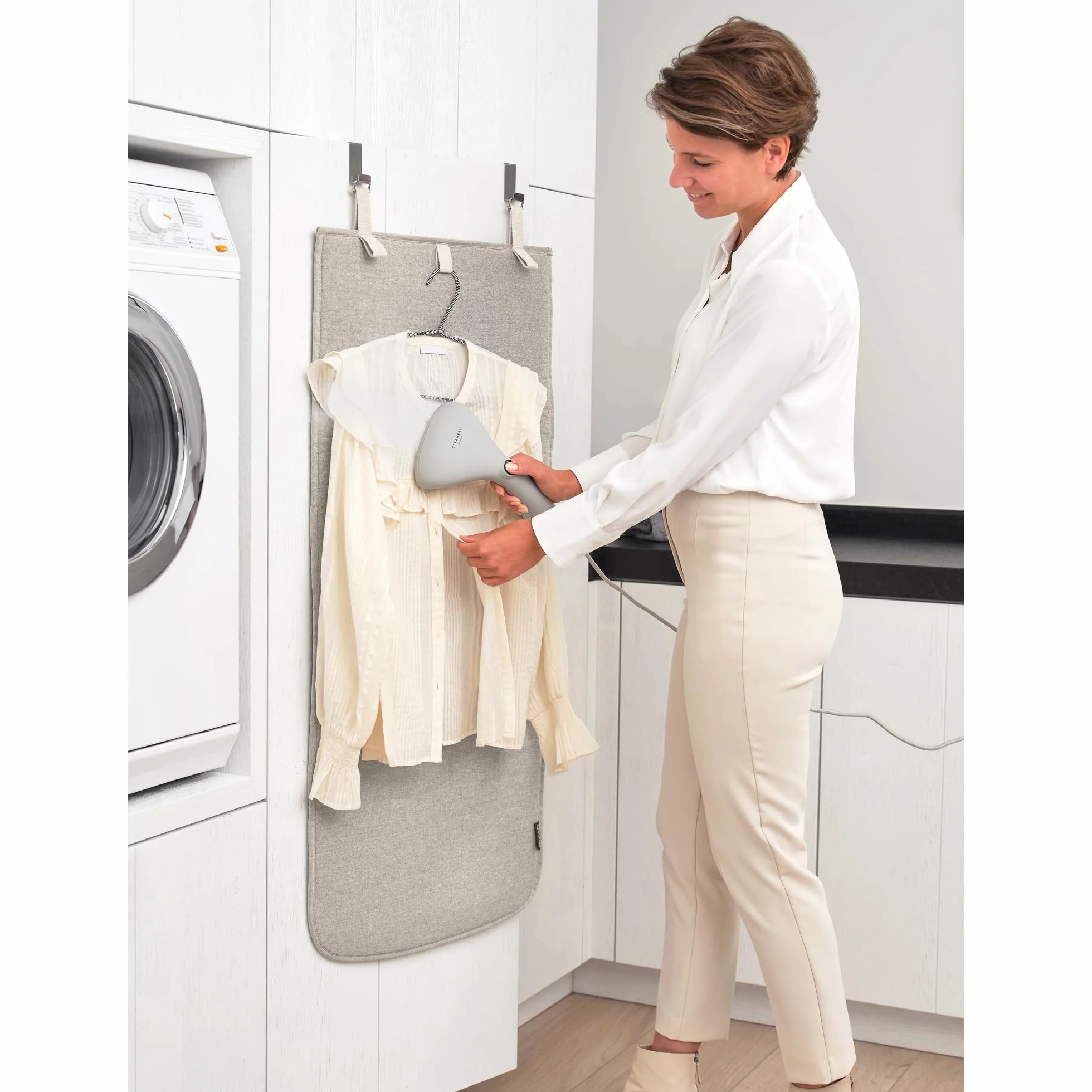 Brabantia Mata do Prasowania Parowego 100x50cm Szara Odporna na Ciepło