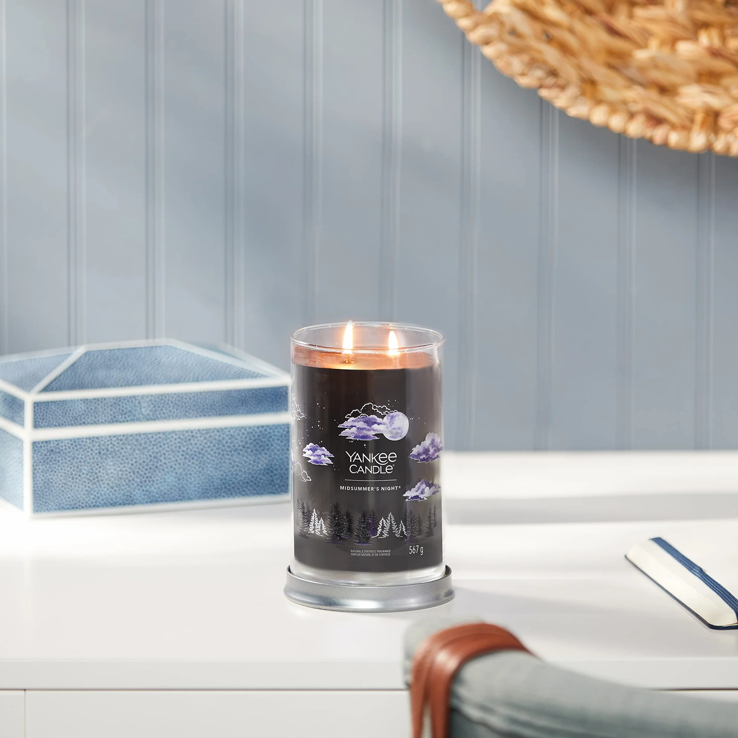Yankee Candle Signature Świeca Zapachowa Tumbler Midsummer's Night Wosk Sojowy