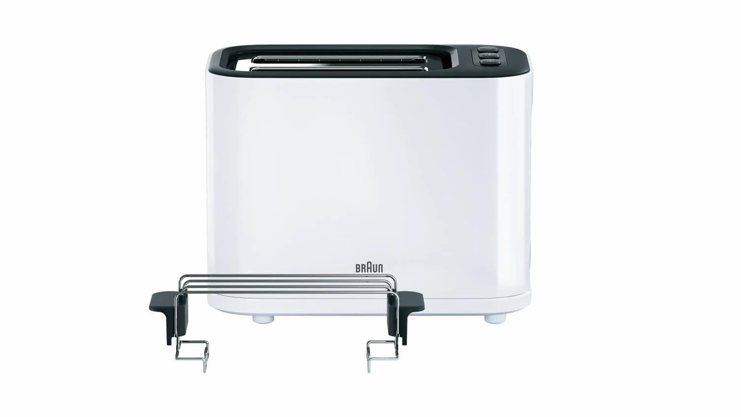 Braun Household HT 3010 WH toster podwójny otwór 7 stopni opiekania biały