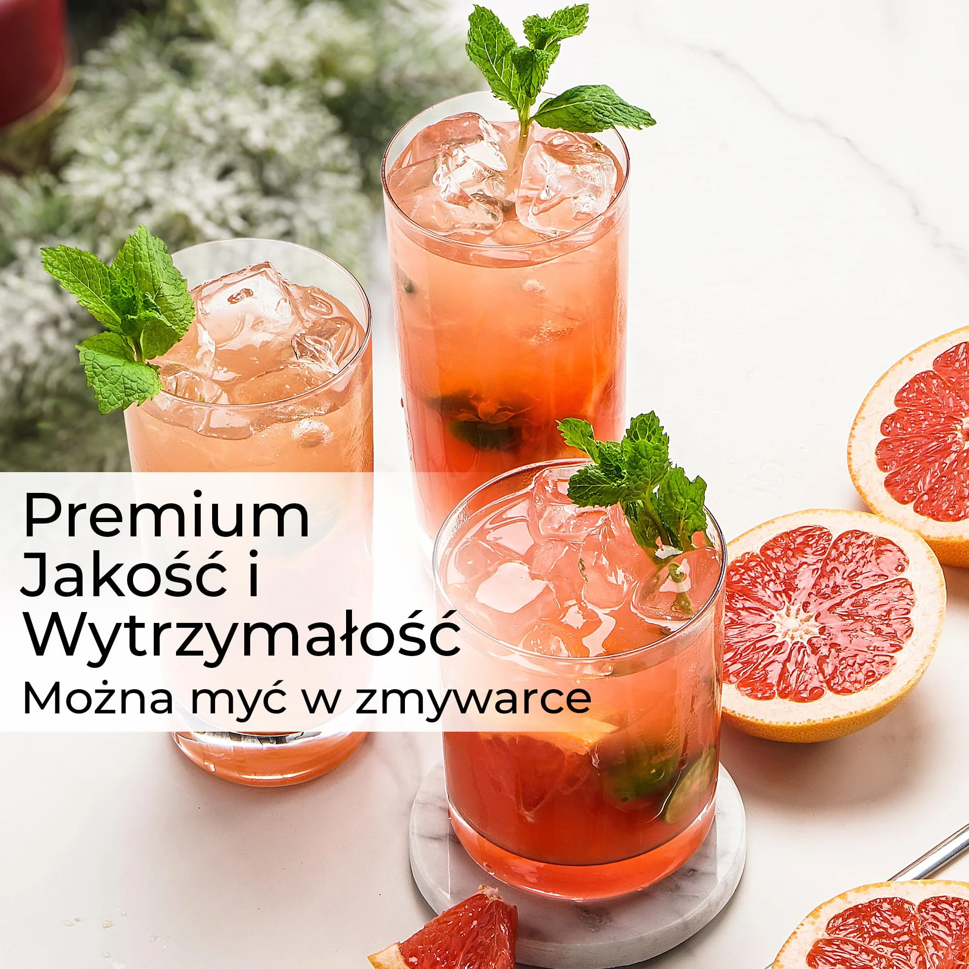Zestaw Szklanek do Picia 12 szt. 370 ml i 450 ml Szklanki do Wody, Koktajli, Herbaty, Piwa Bezpieczne w Zmywarce