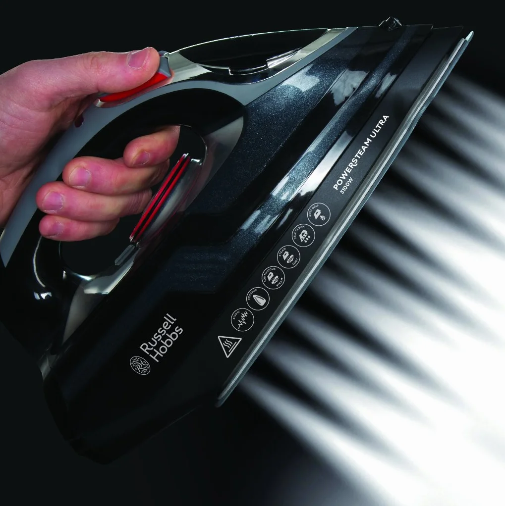 Russell Hobbs żelazko parowe 3100W 210g uderzenie pary 70g/min Power Steam 20630-56